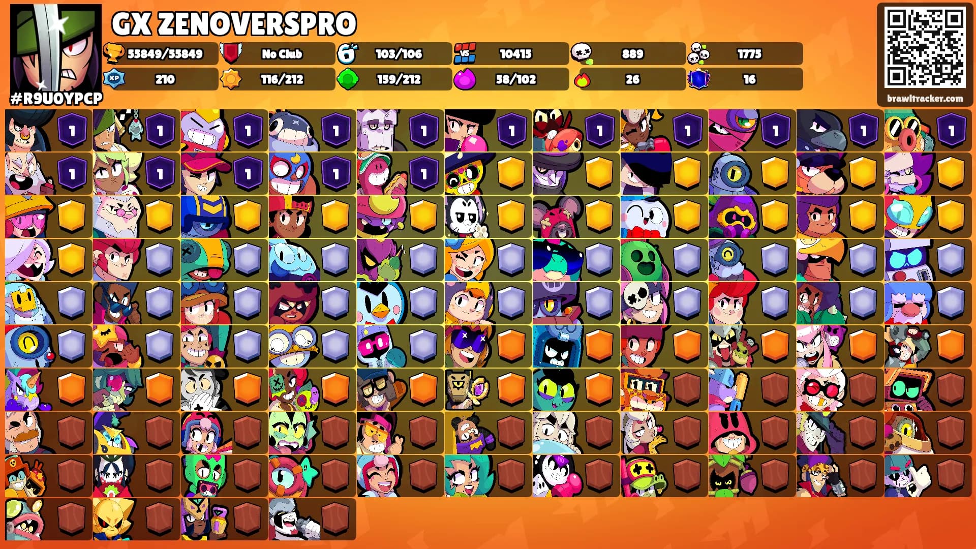 GX ZENOVERSPRO's Ranks