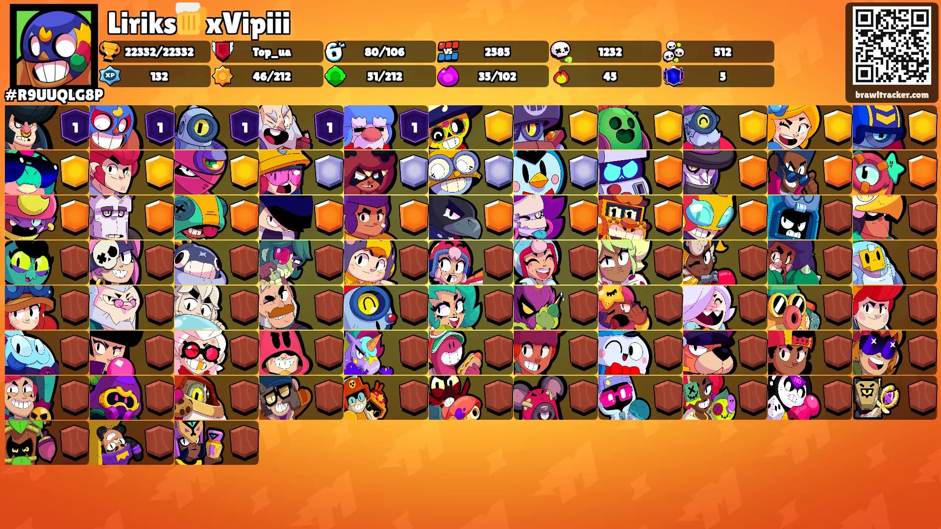 Liriks🍺xVipiii's Ranks