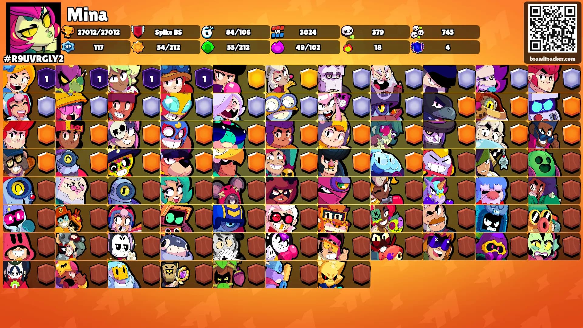Mina's Ranks
