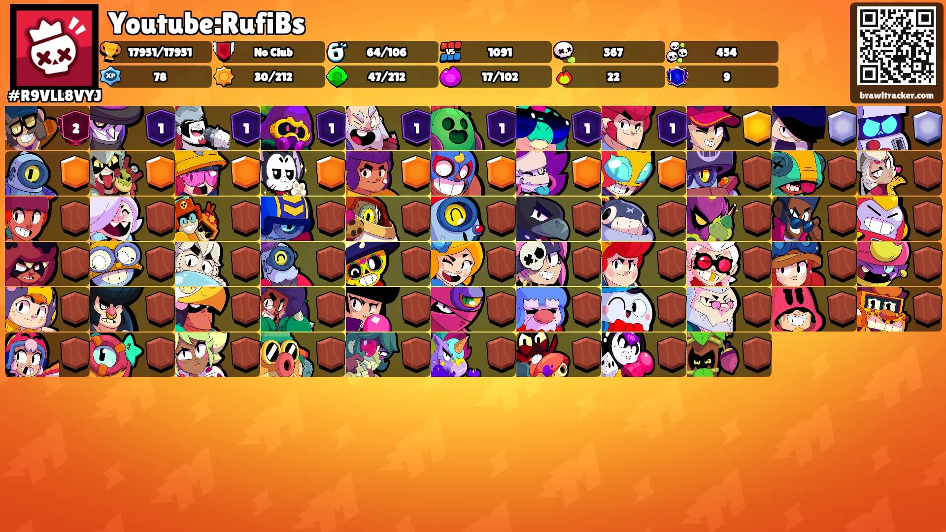 Youtube:RufiBs's Ranks