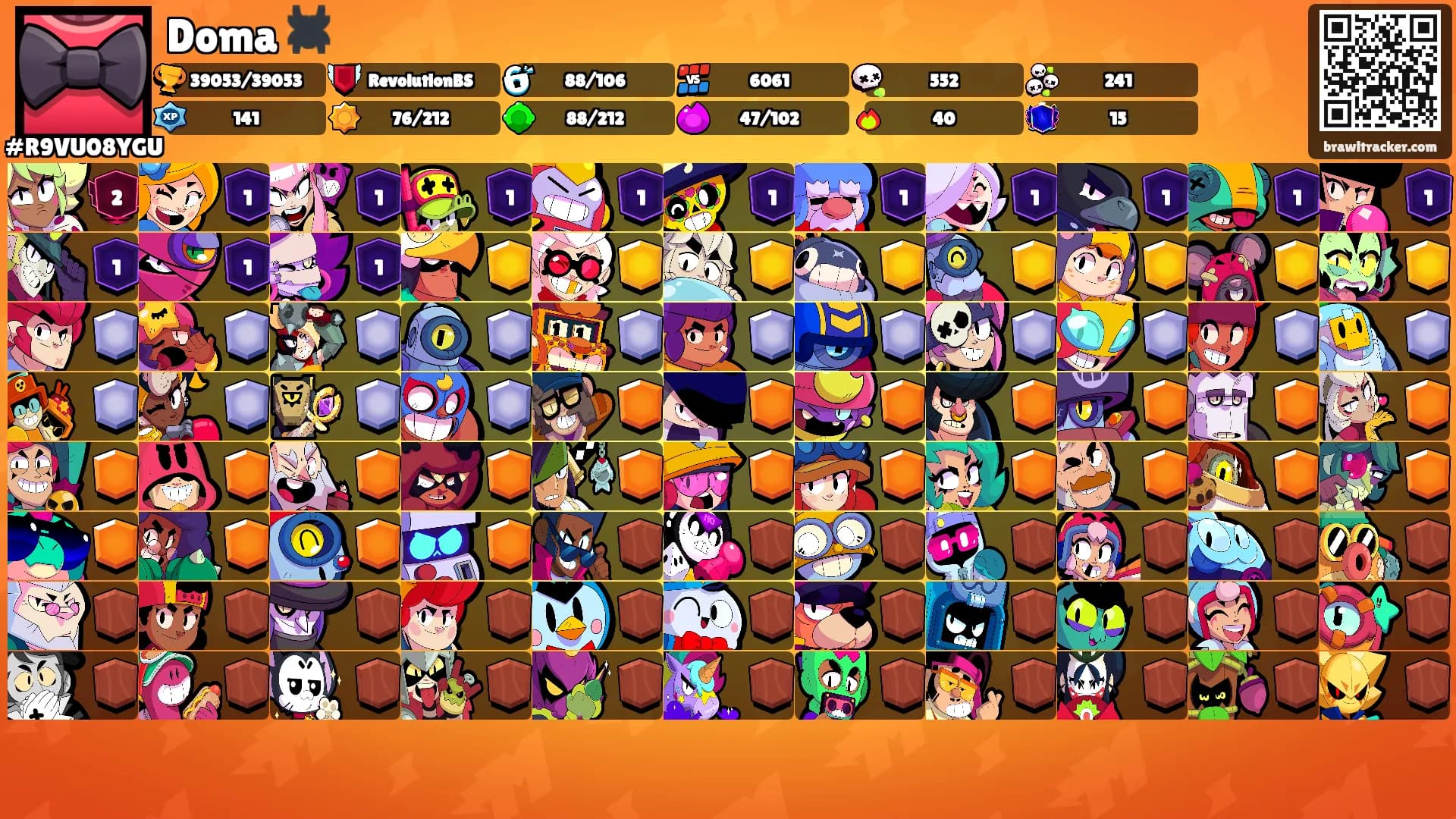 Doma 🕷️'s Ranks