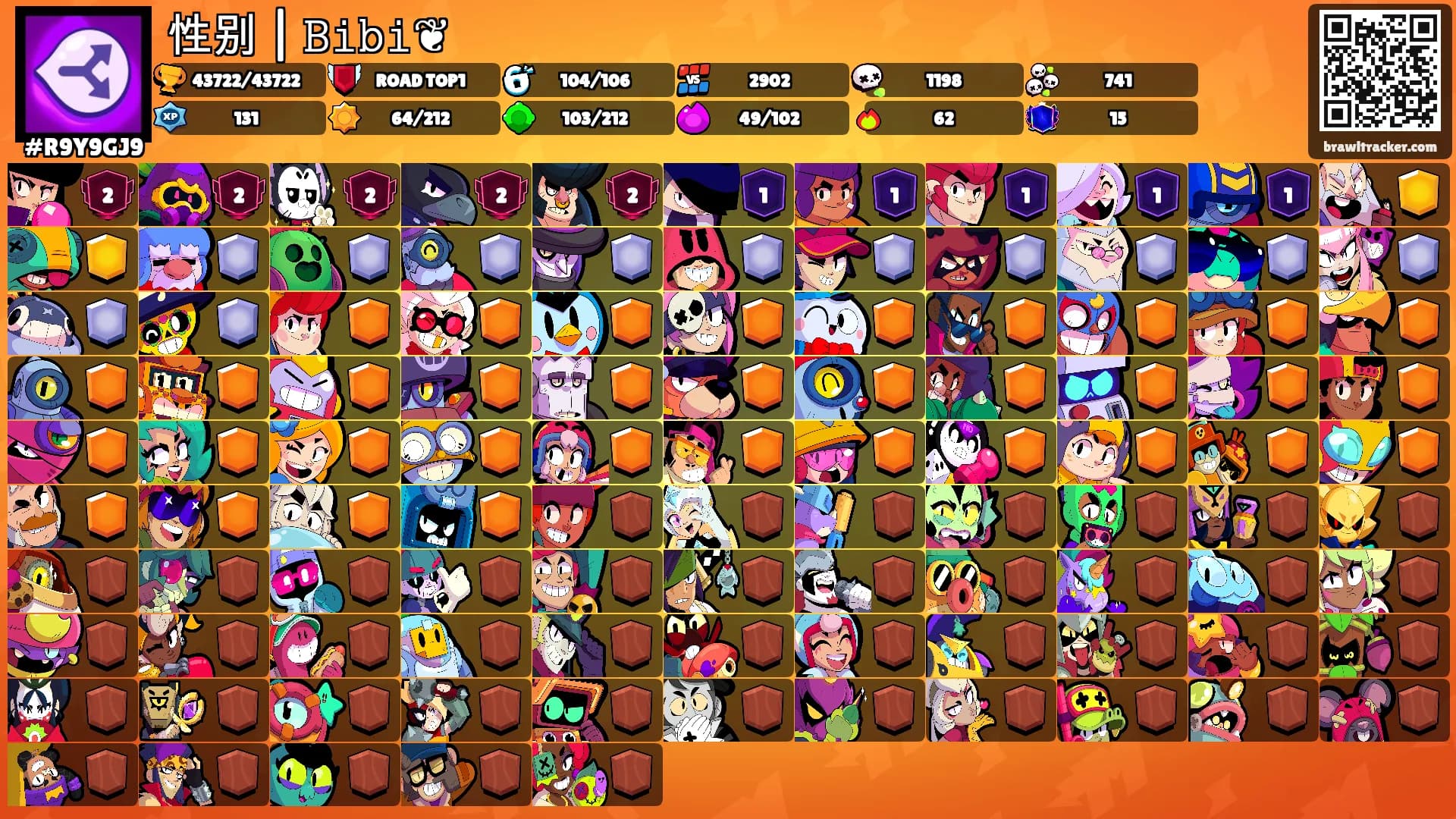 性别 | 𝙱𝚒𝚋𝚒❦'s Ranks