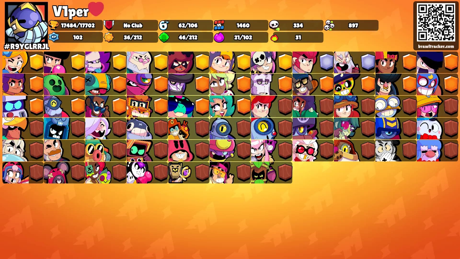 V1per❤️'s Ranks