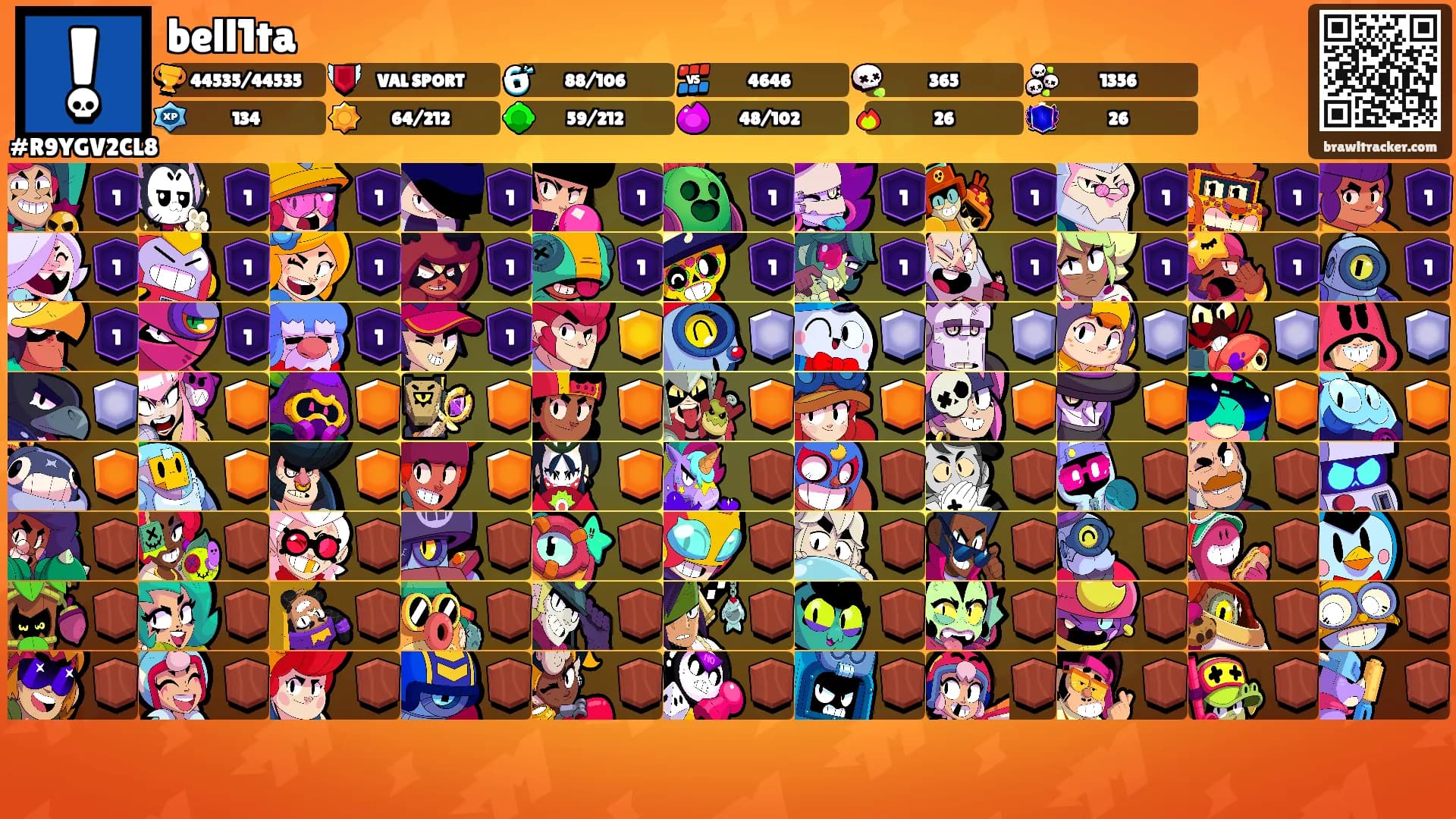 bell1ta's Ranks