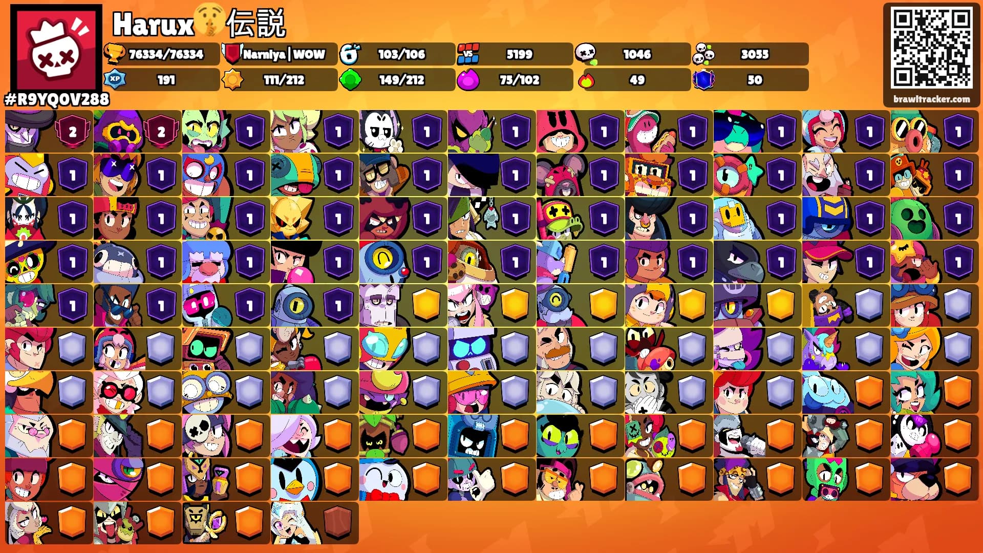 Harux🤫伝説's Ranks