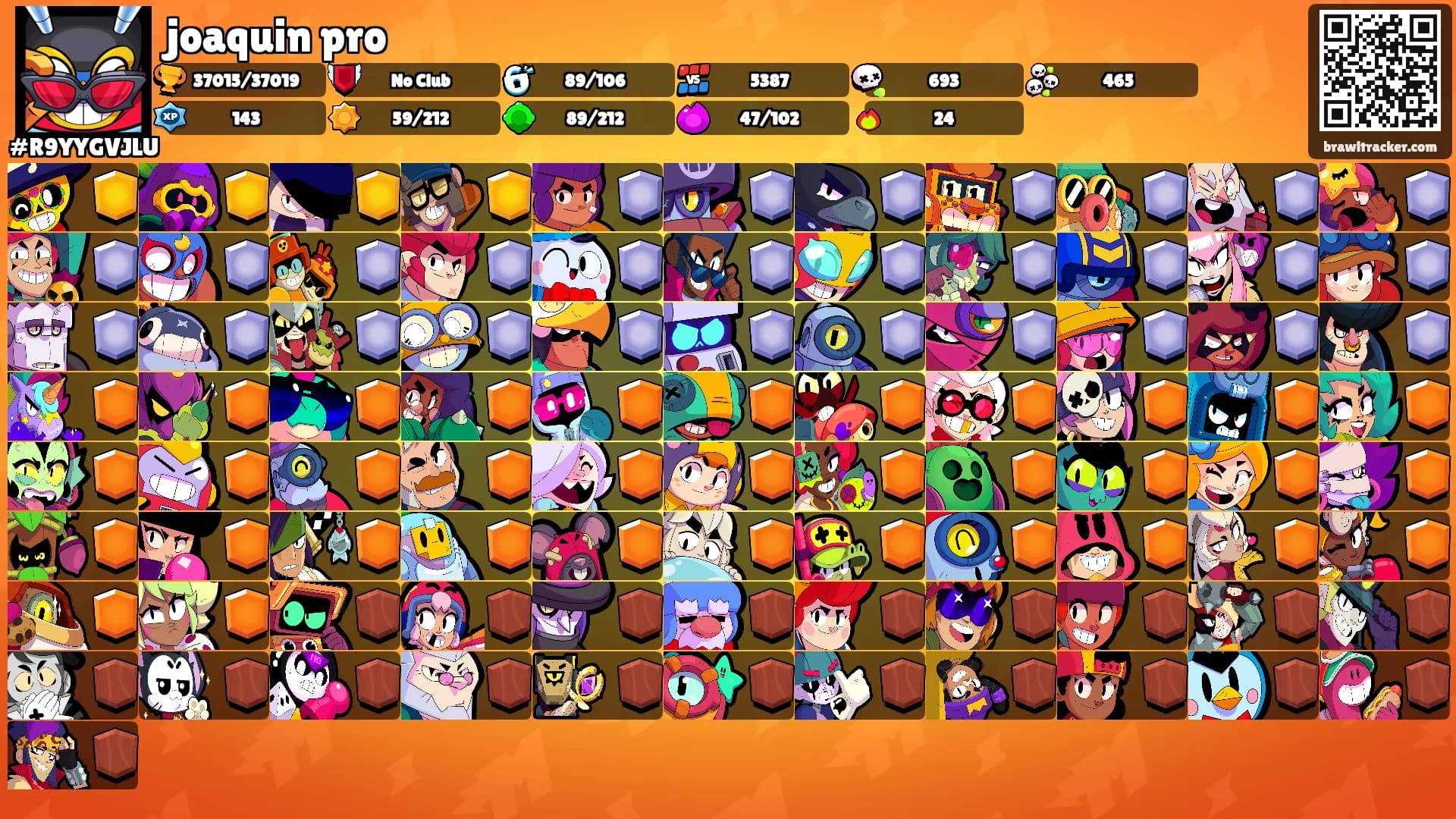 joaquin pro's Ranks