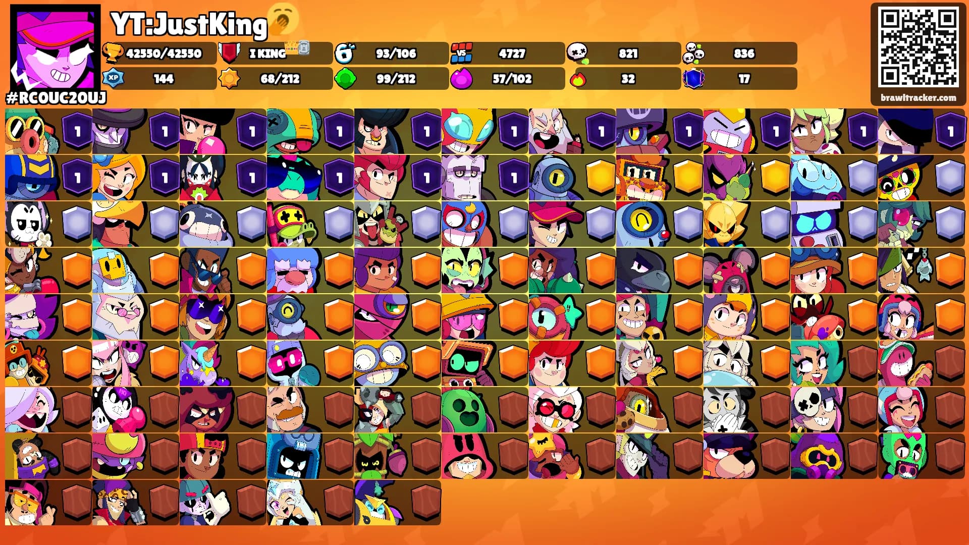 YT:JustKing🥱's Ranks