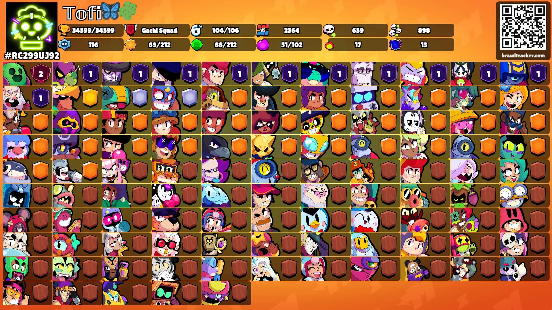 𝕋𝕠𝕗𝕚🦋🌵's Ranks