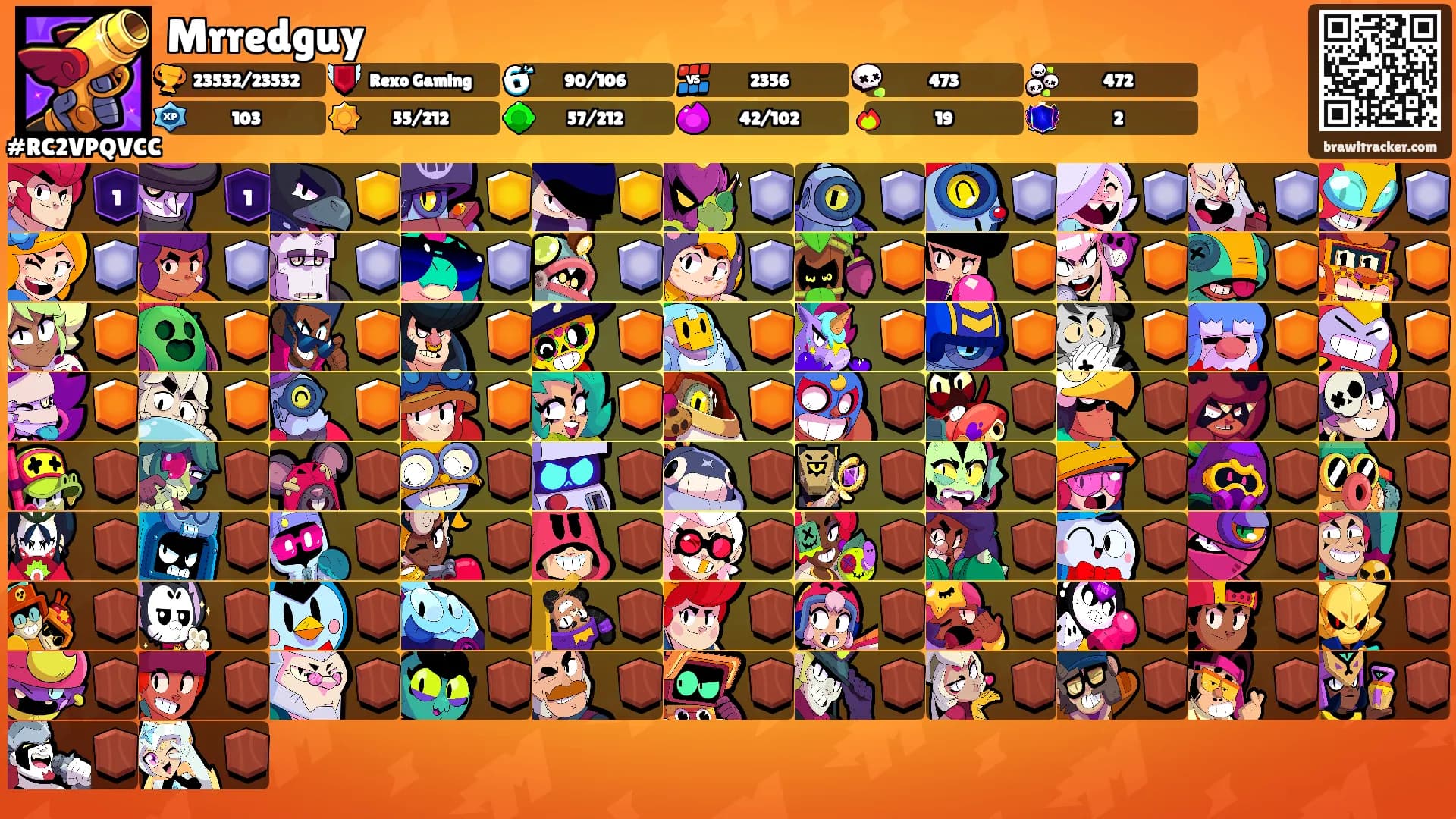Mrredguy's Ranks