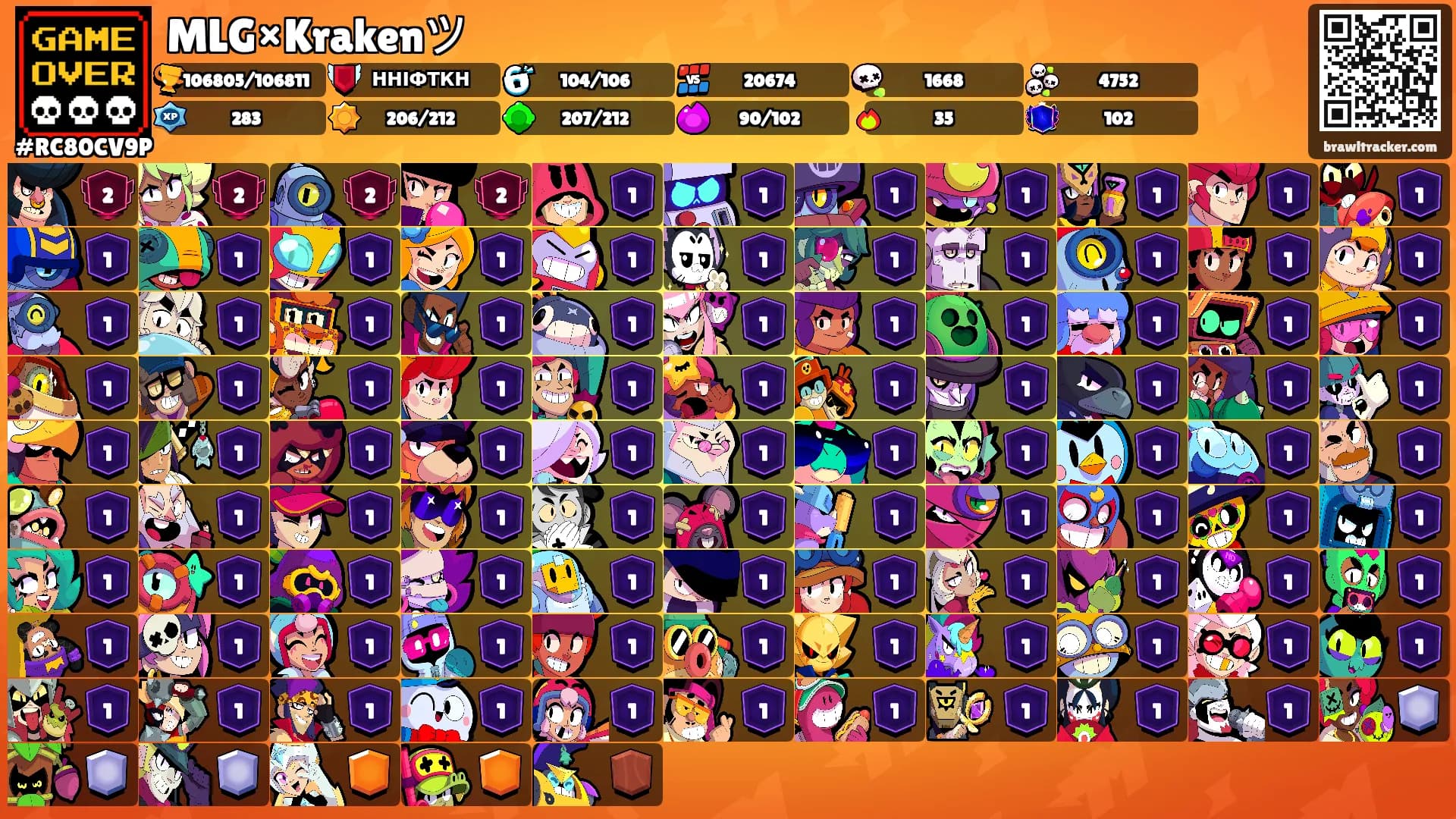 MLG×Krakenツ's Ranks