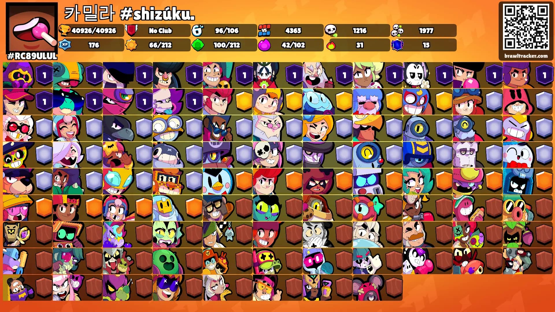 카밀라 #shizúku.'s Ranks