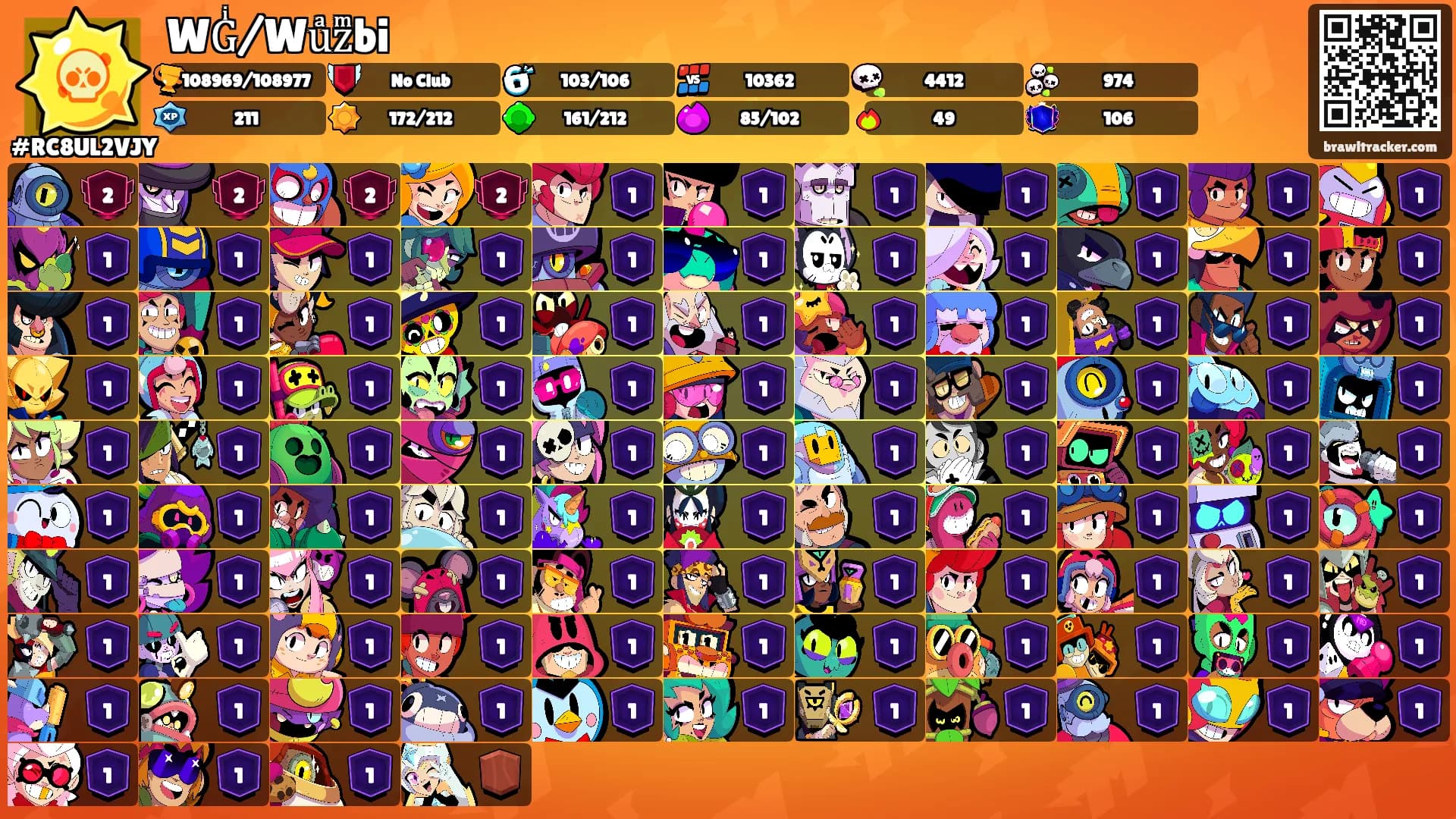WGͥ/Wuͣzͫbi's Ranks