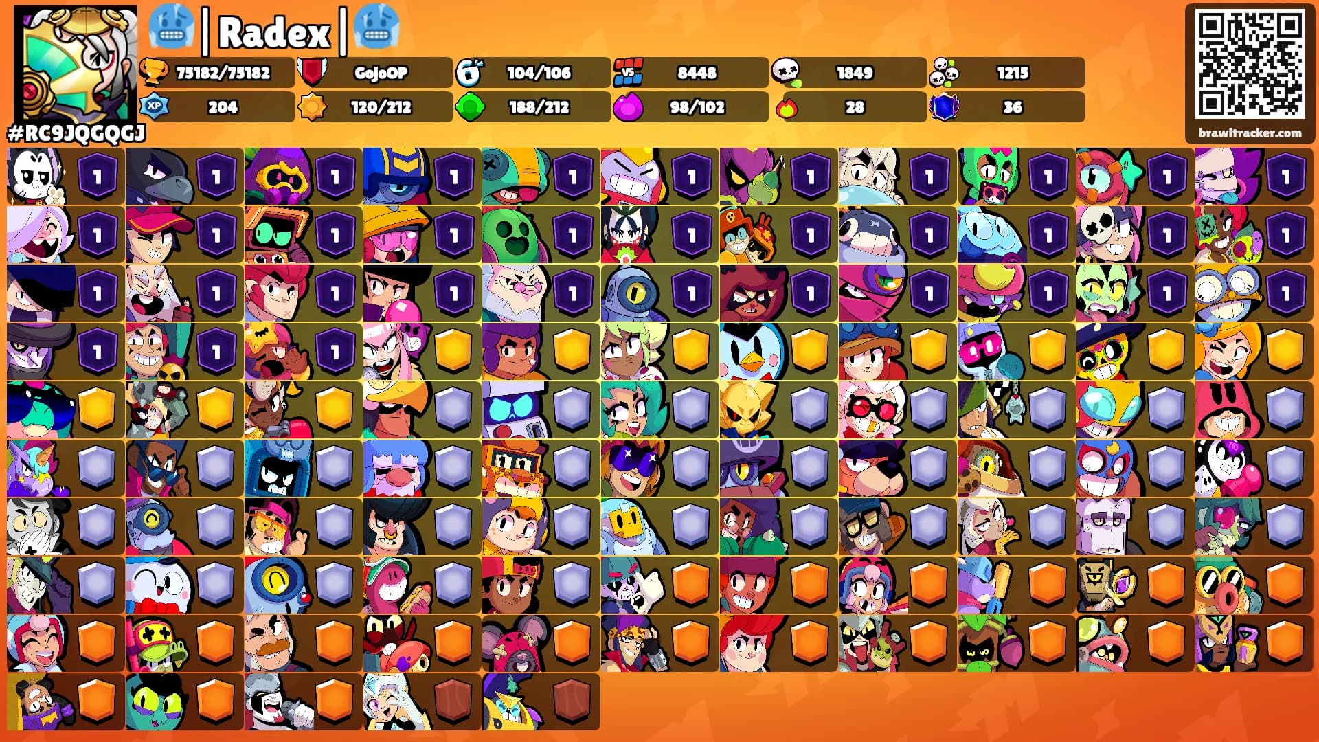🥶|Radex|🥶's Ranks