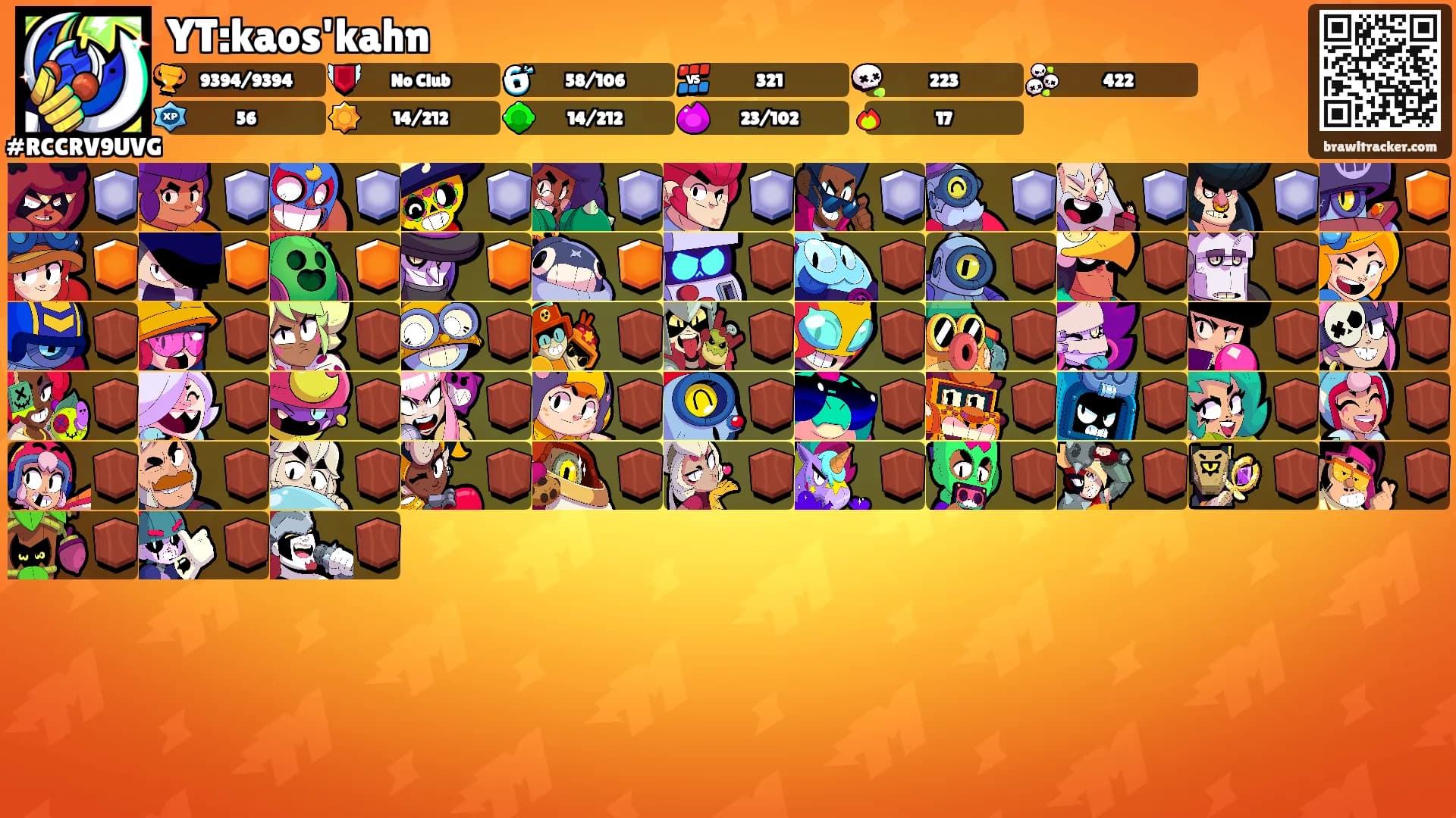 YT:kaos'kahn's Ranks