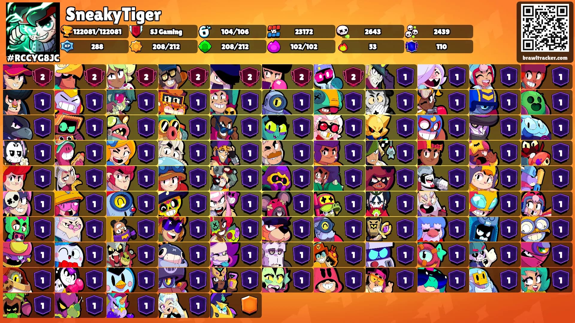 SneakyTiger's Ranks