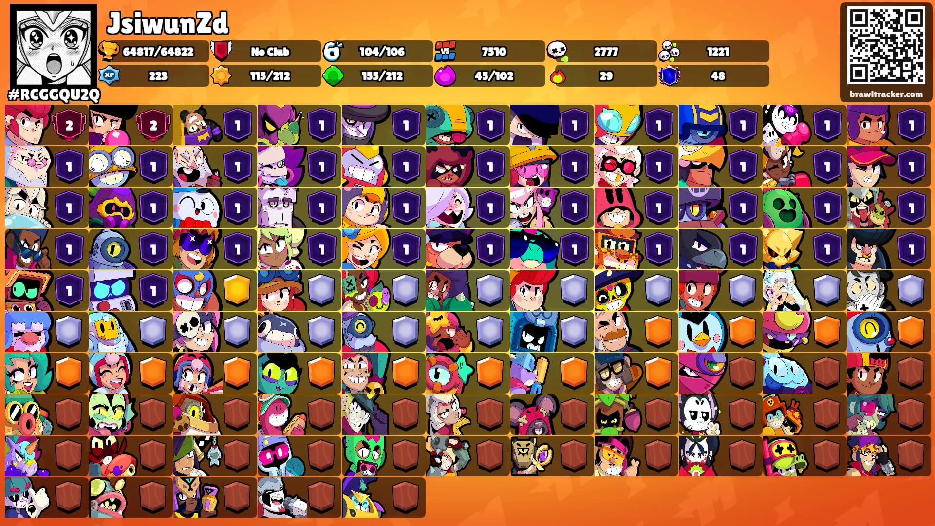 JsiwunZd's Ranks