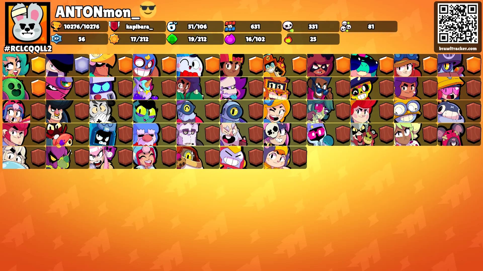 ANTONmon_😎's Ranks