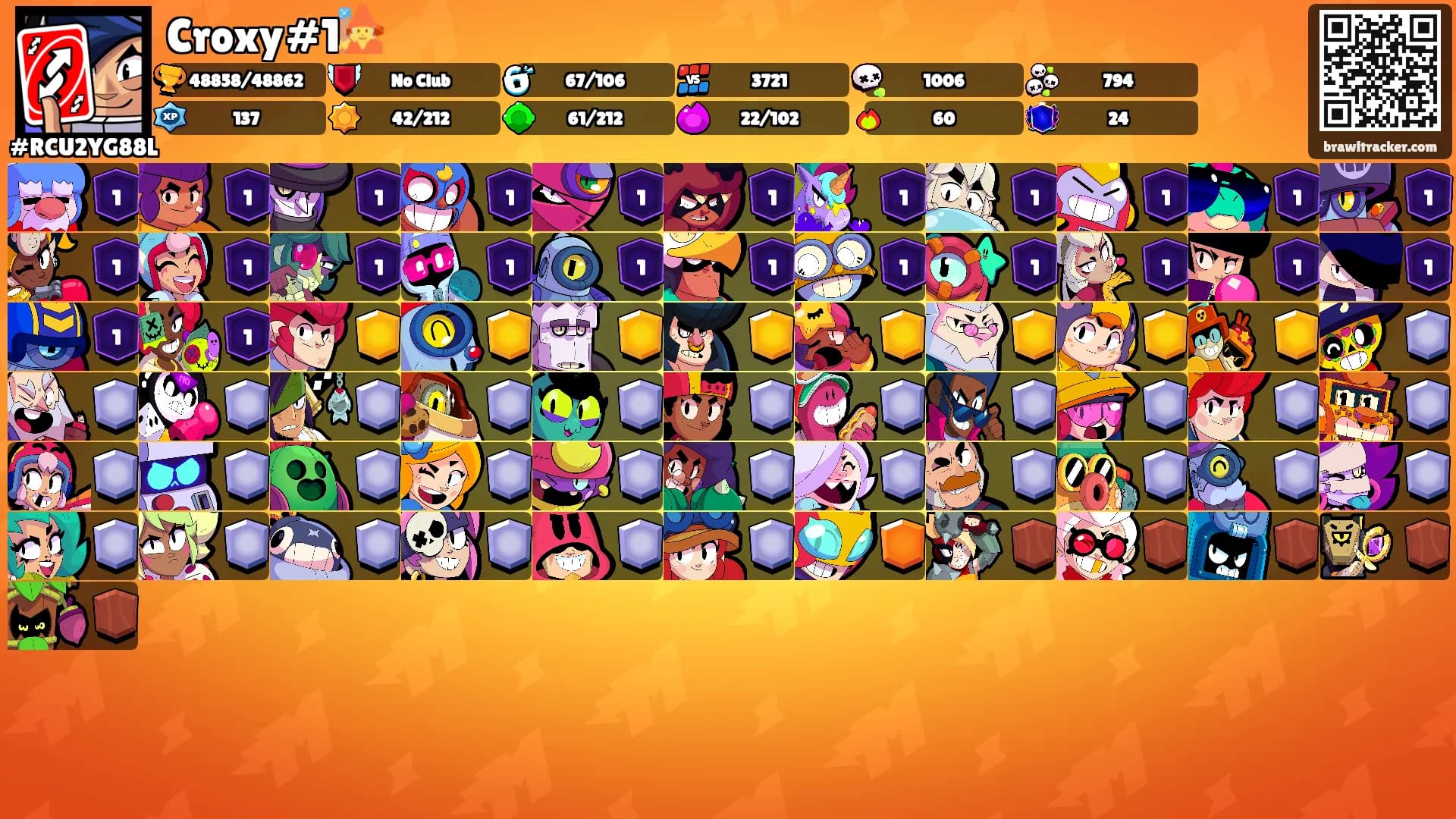 Croxy#1🧙's Ranks