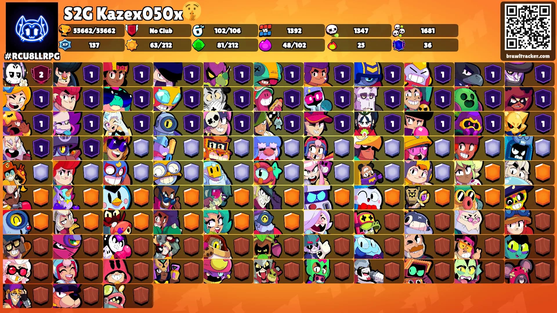S2G Kazex050x🤫's Ranks