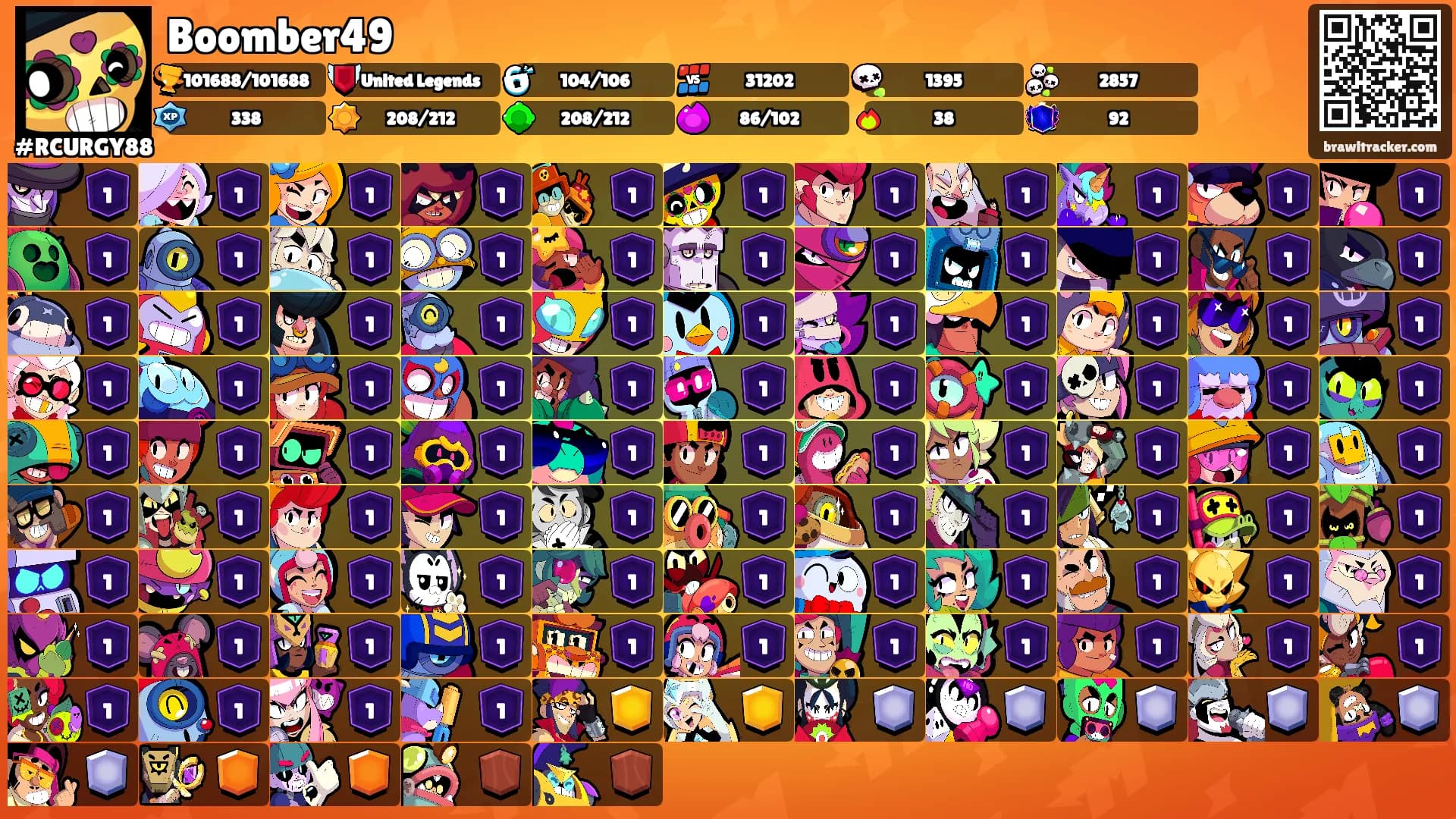 Boomber49's Ranks