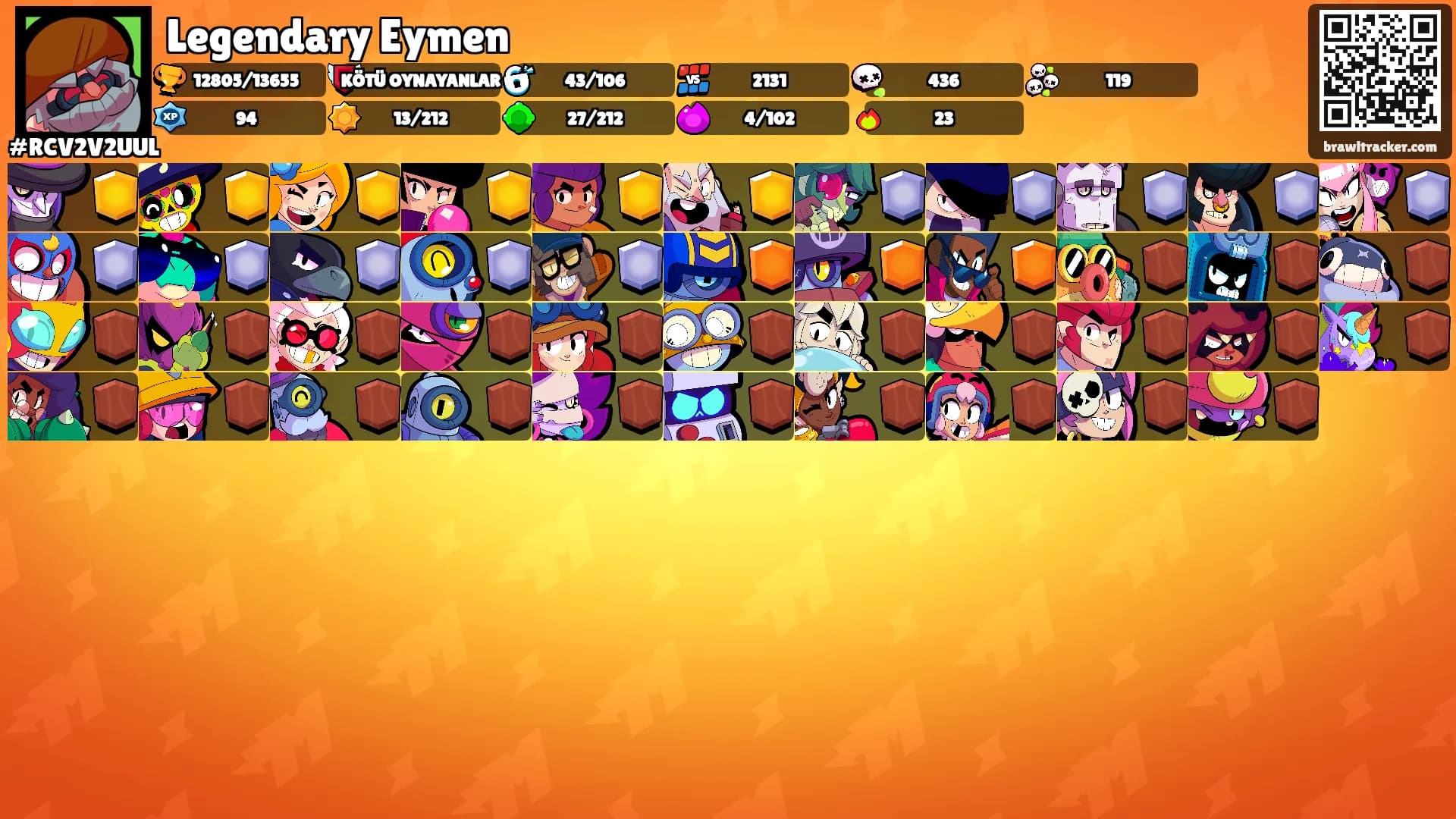 Legendary Eymen's Ranks