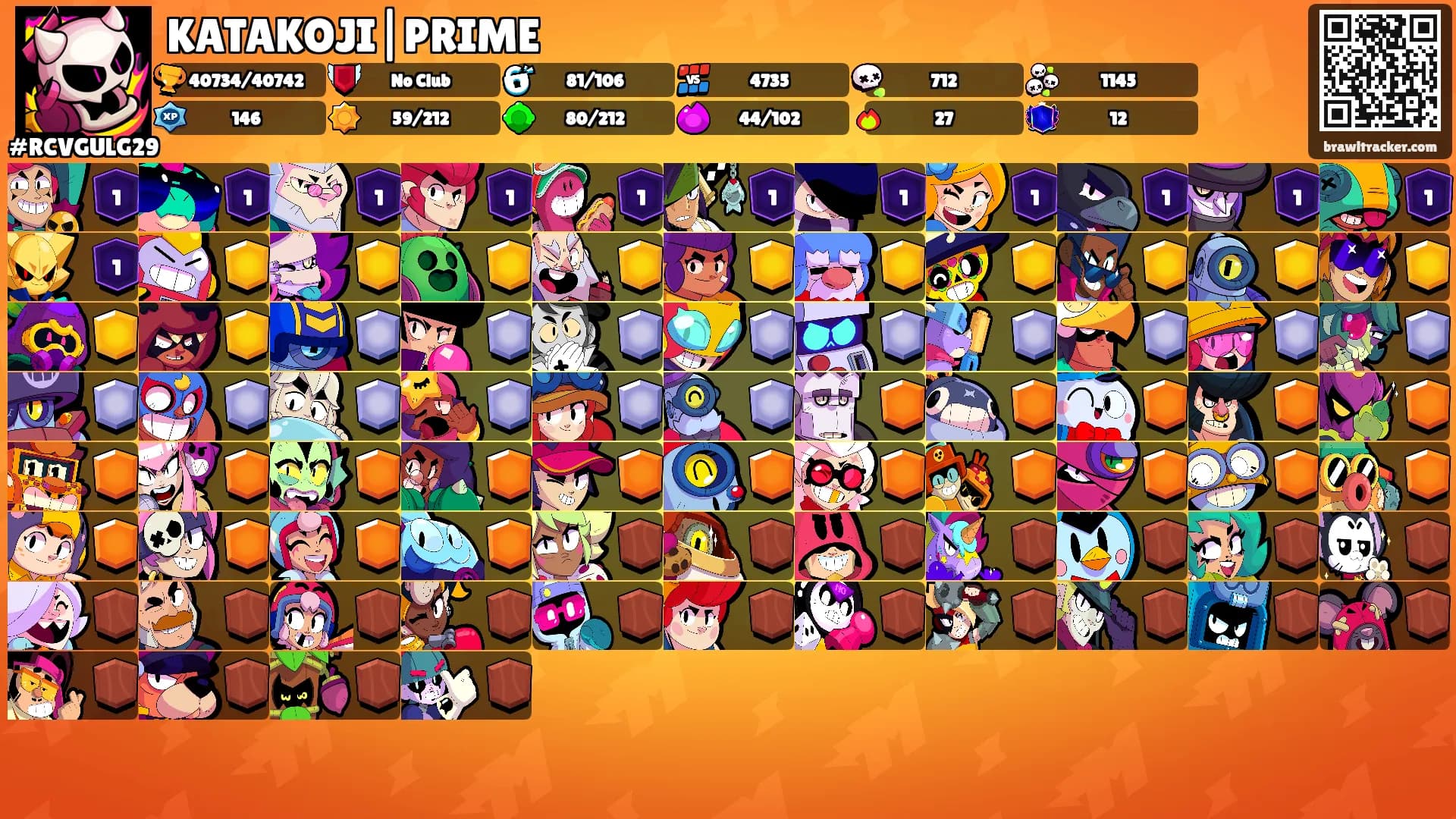 KATAKOJI|PRIME's Ranks