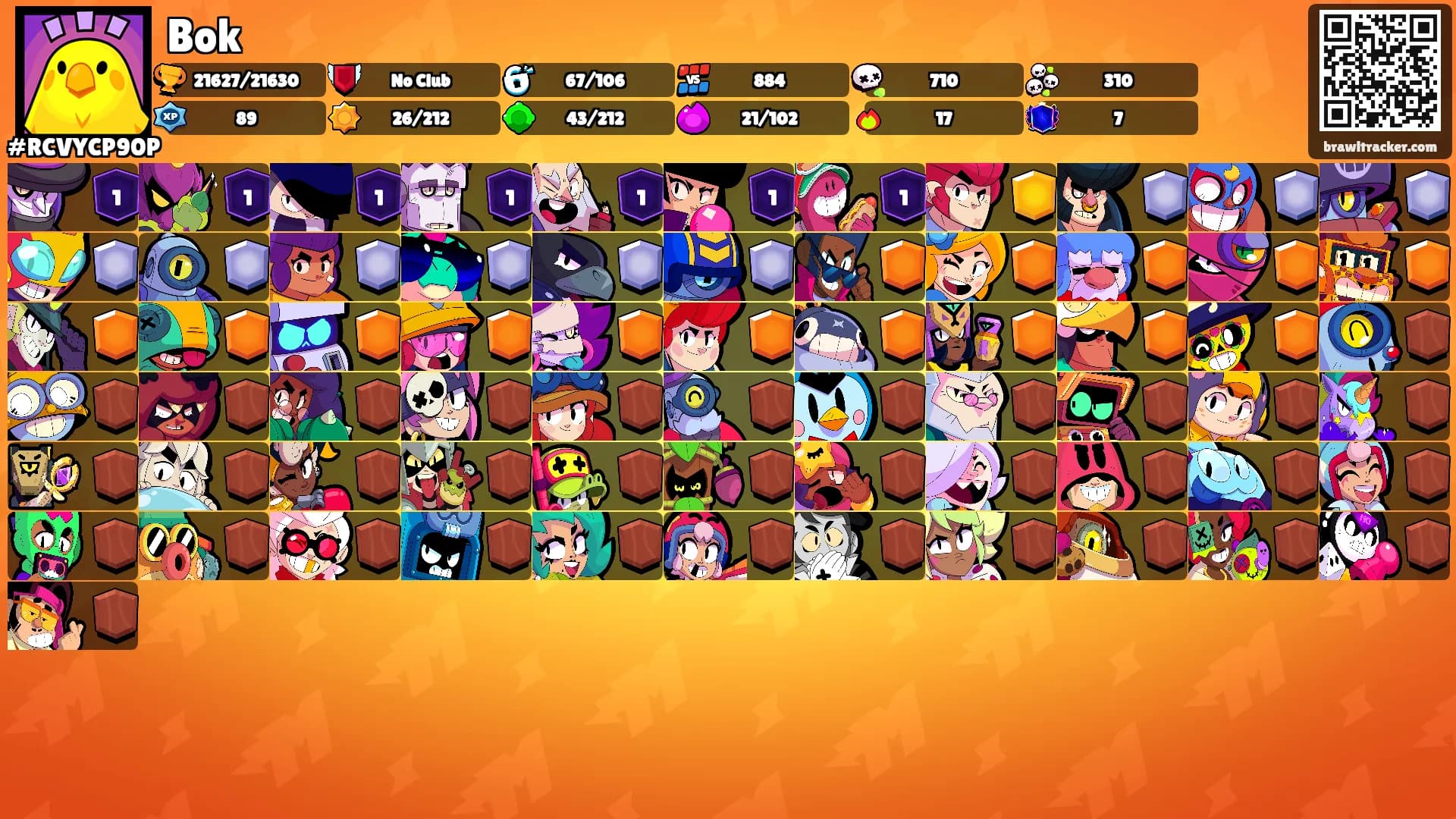 Bok's Ranks