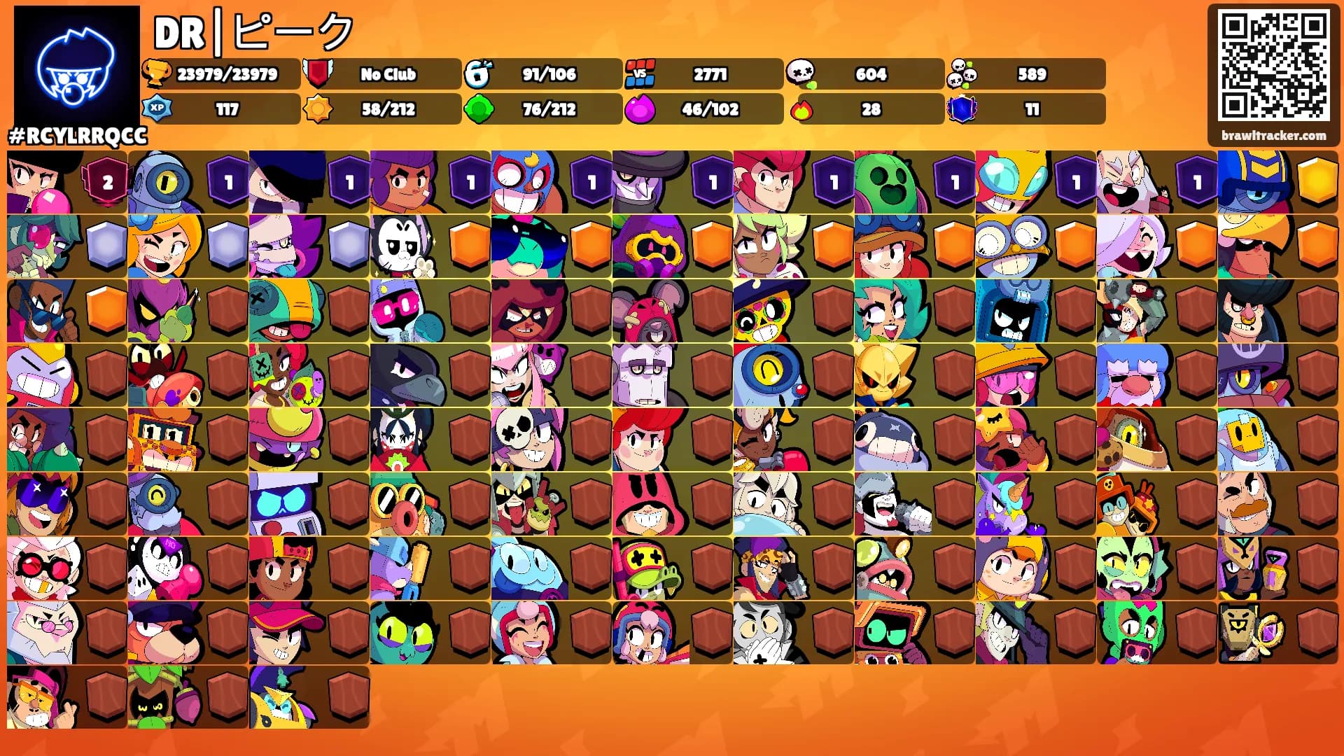 DR|ピーク's Ranks