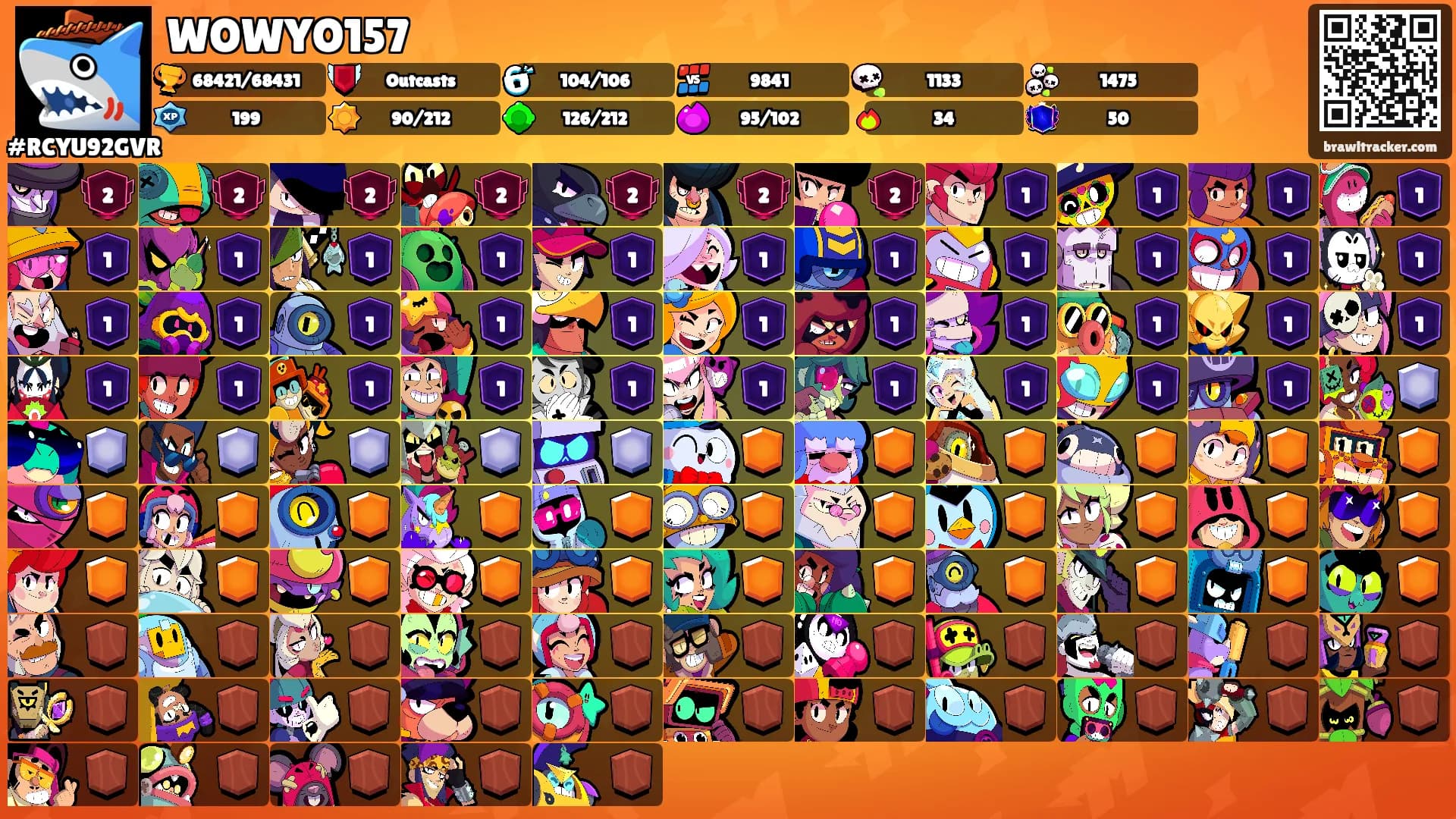 WOWYO157's Ranks