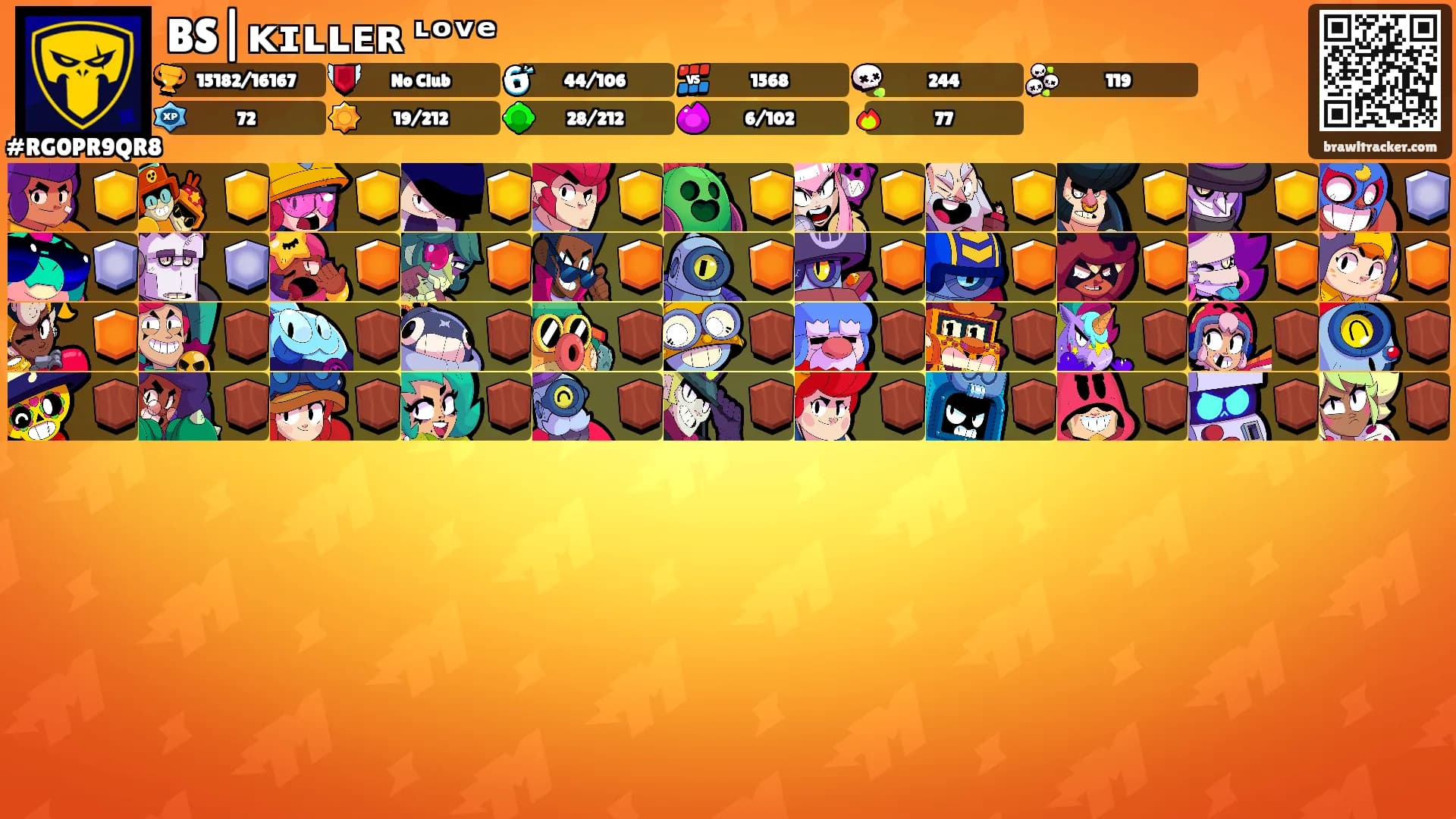 BS|ᴋɪʟʟᴇʀ ᶫᵒᵛᵉ's Ranks