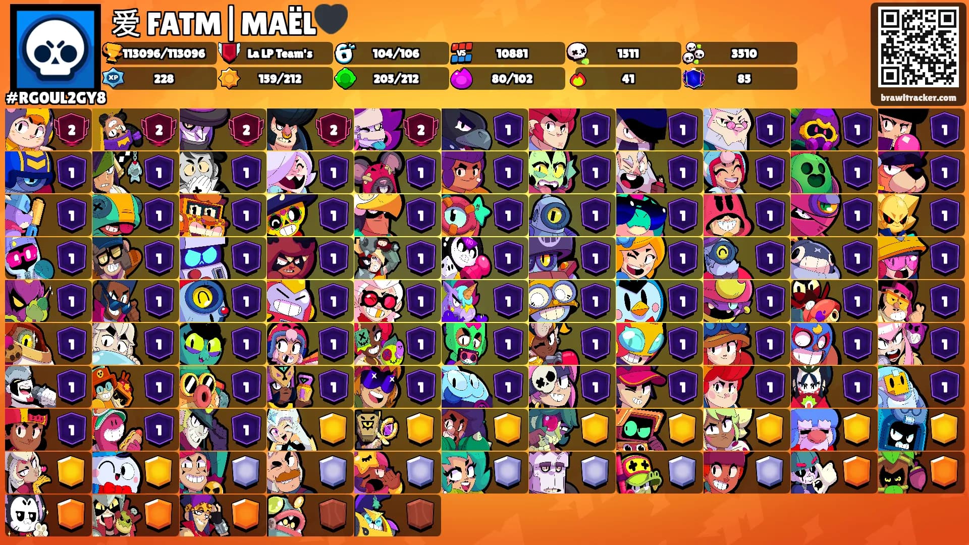 爱 FATM|MAËL🖤's Ranks