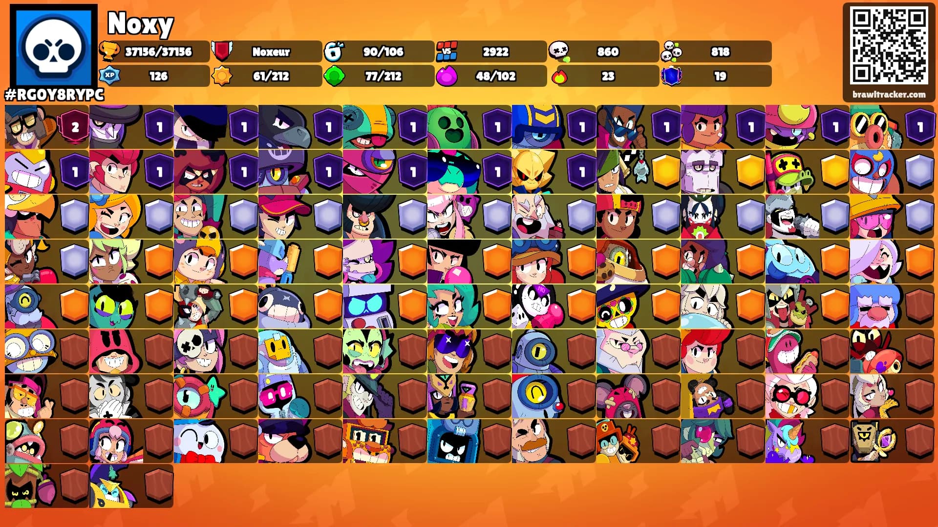 Noxy's Ranks