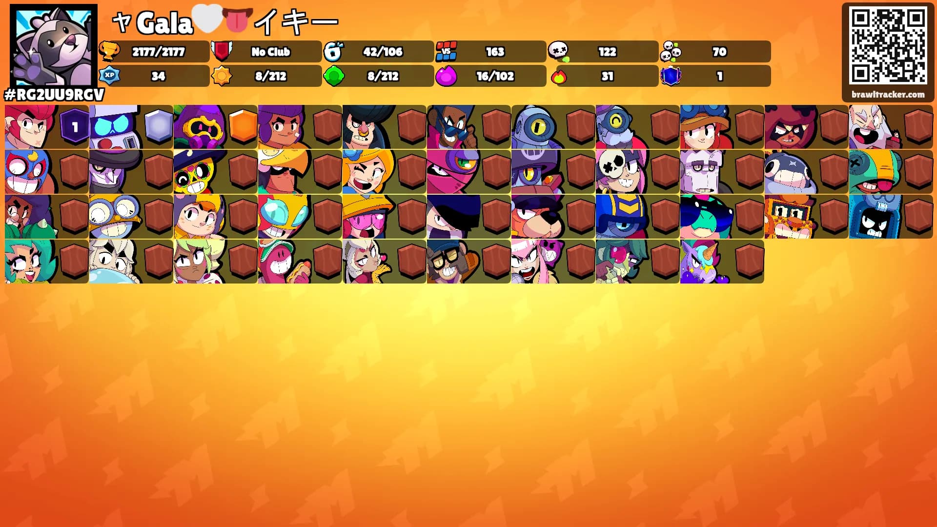 ャGala🤍👅イキー's Ranks