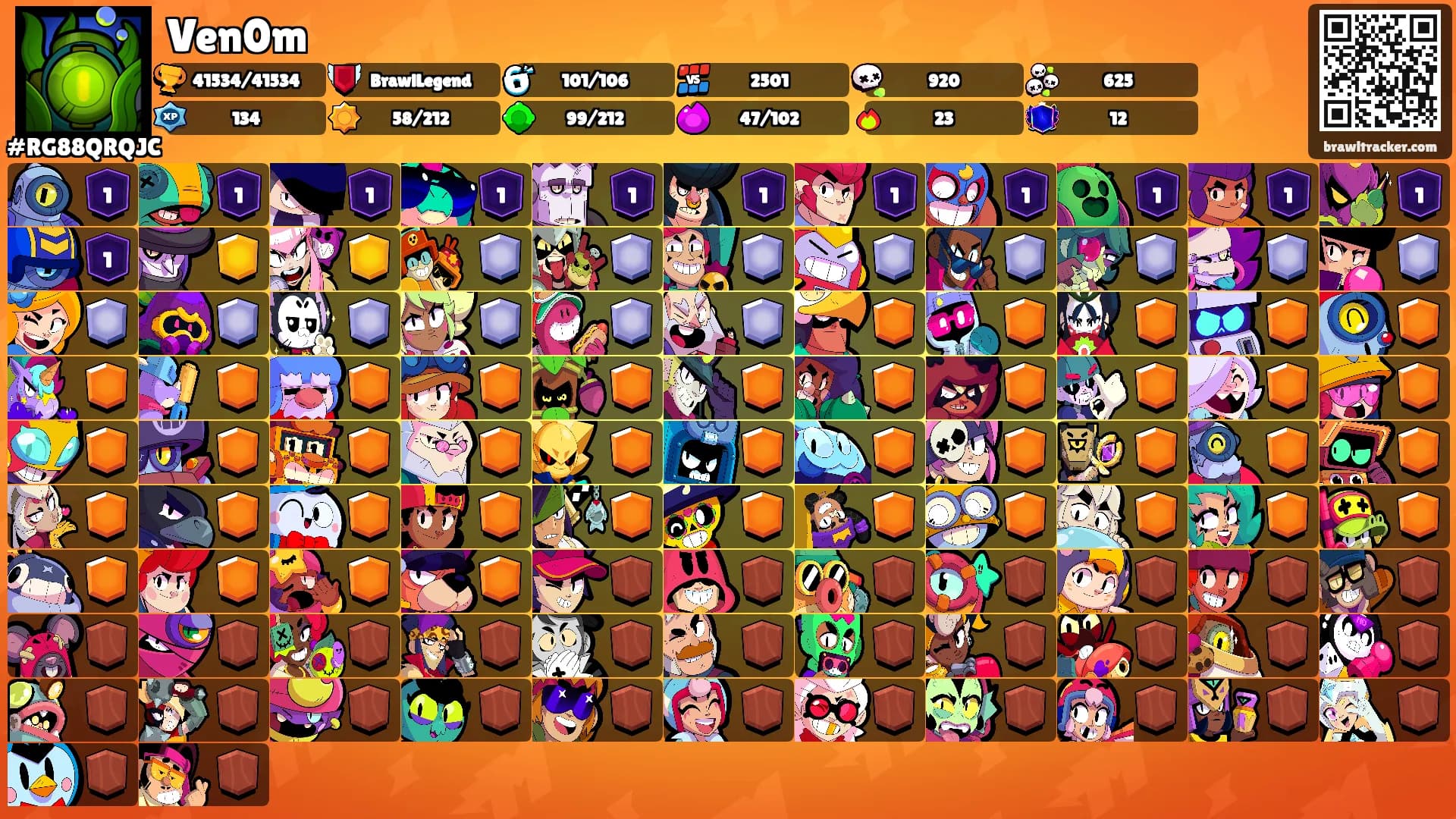 Ven0m's Ranks