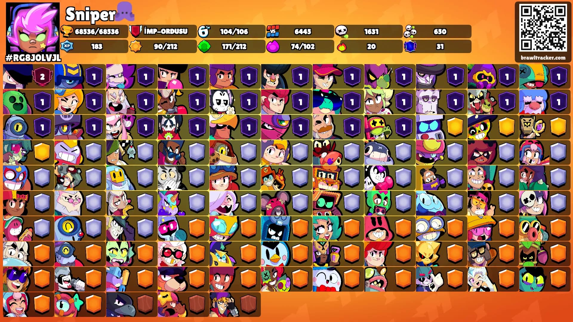 Sniper🐙's Ranks