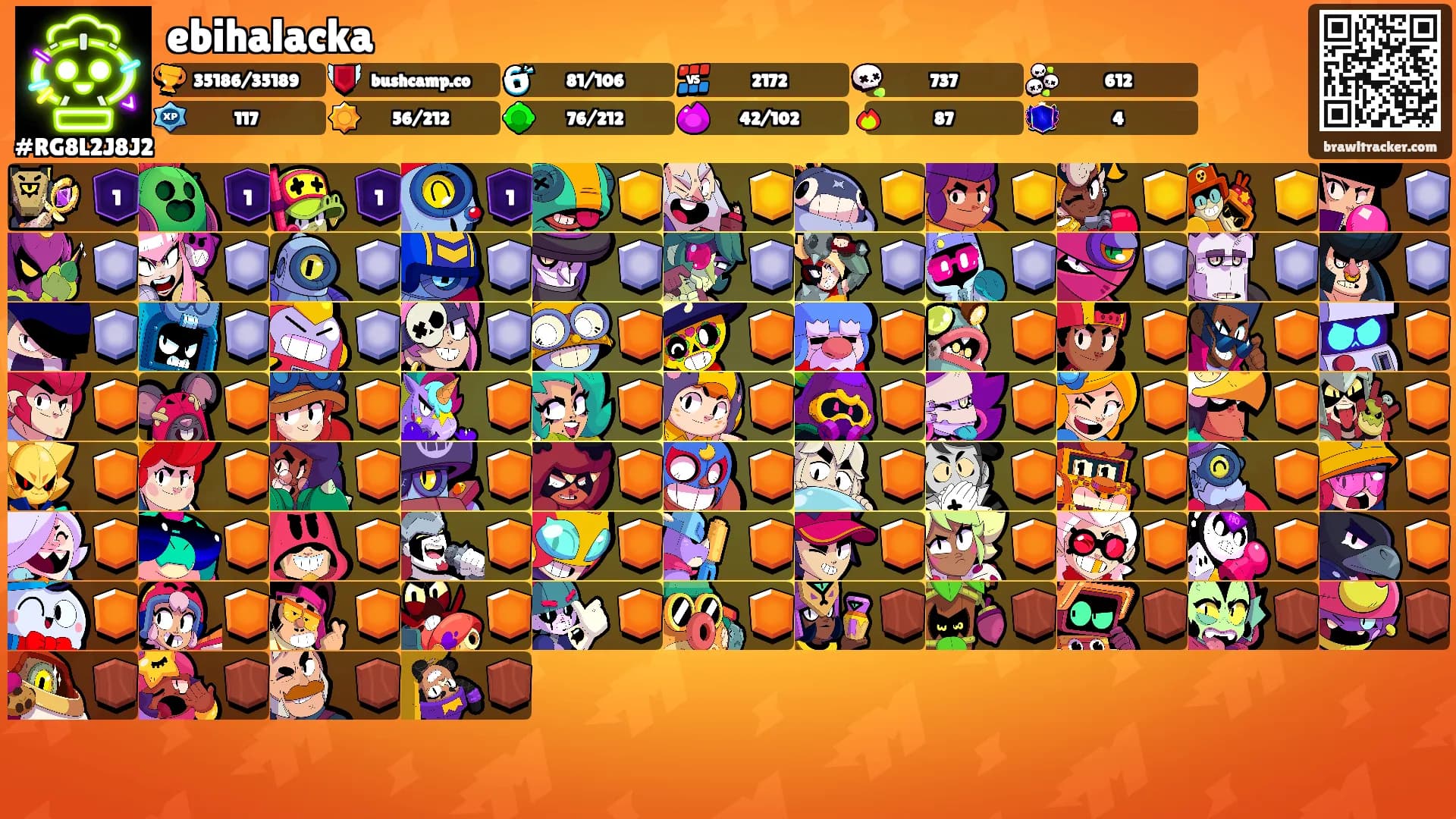 ebihalacka's Ranks