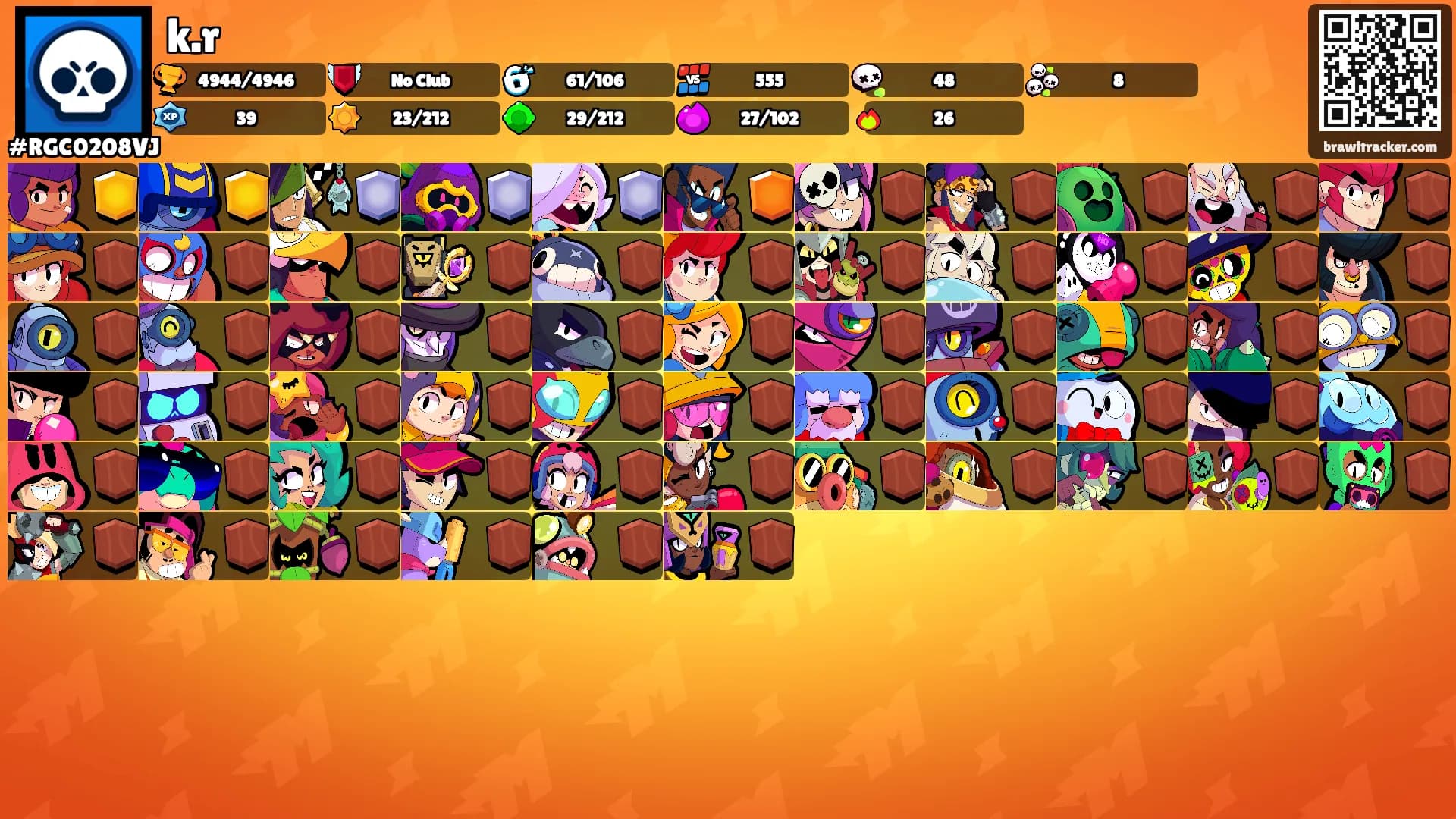 k.r's Ranks