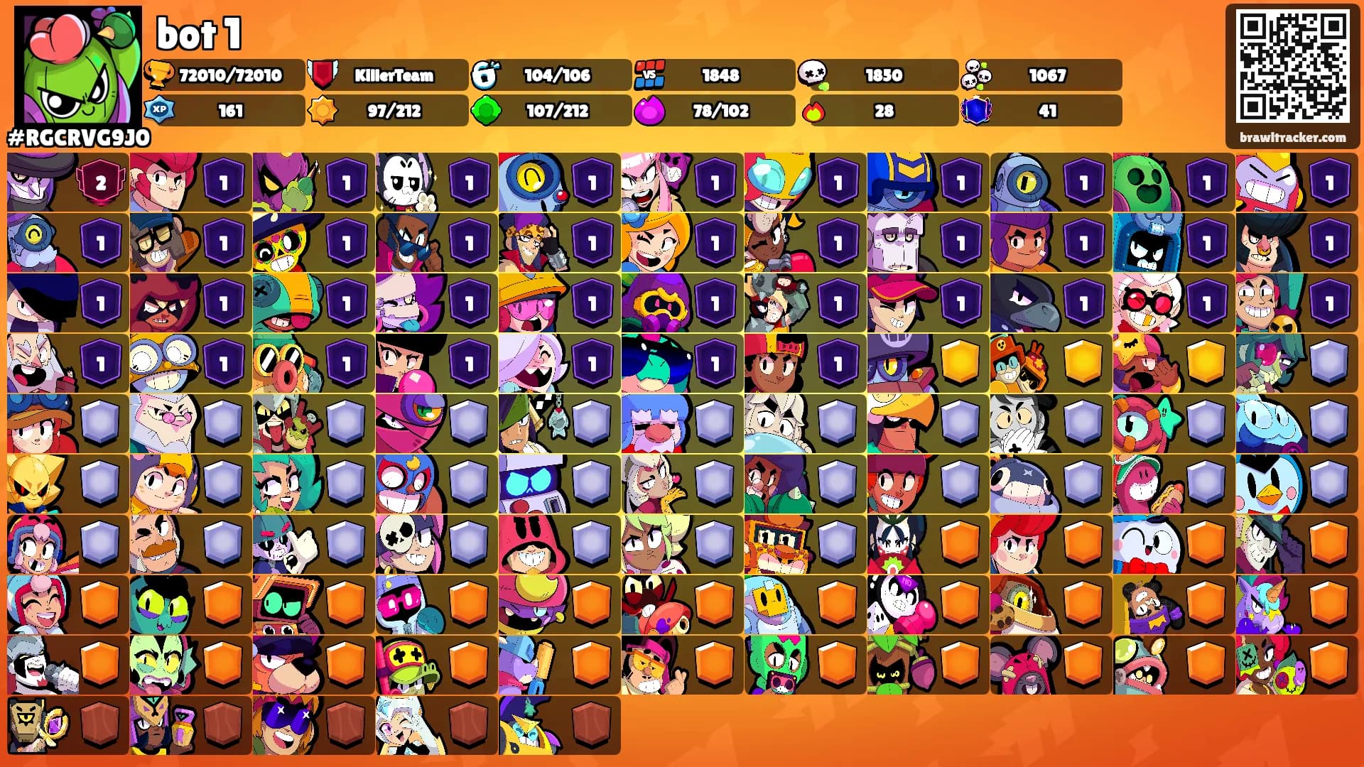 bot 1's Ranks