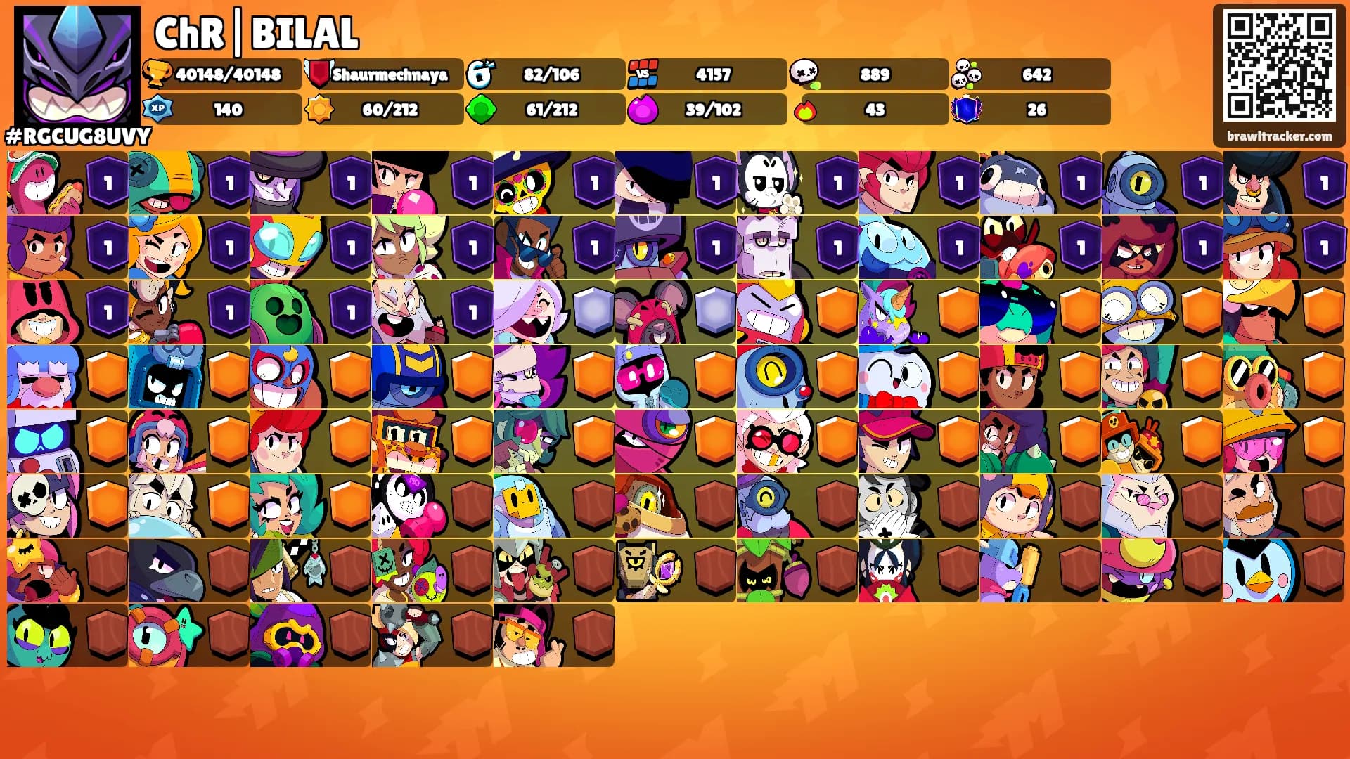 ChR|BILAL's Ranks