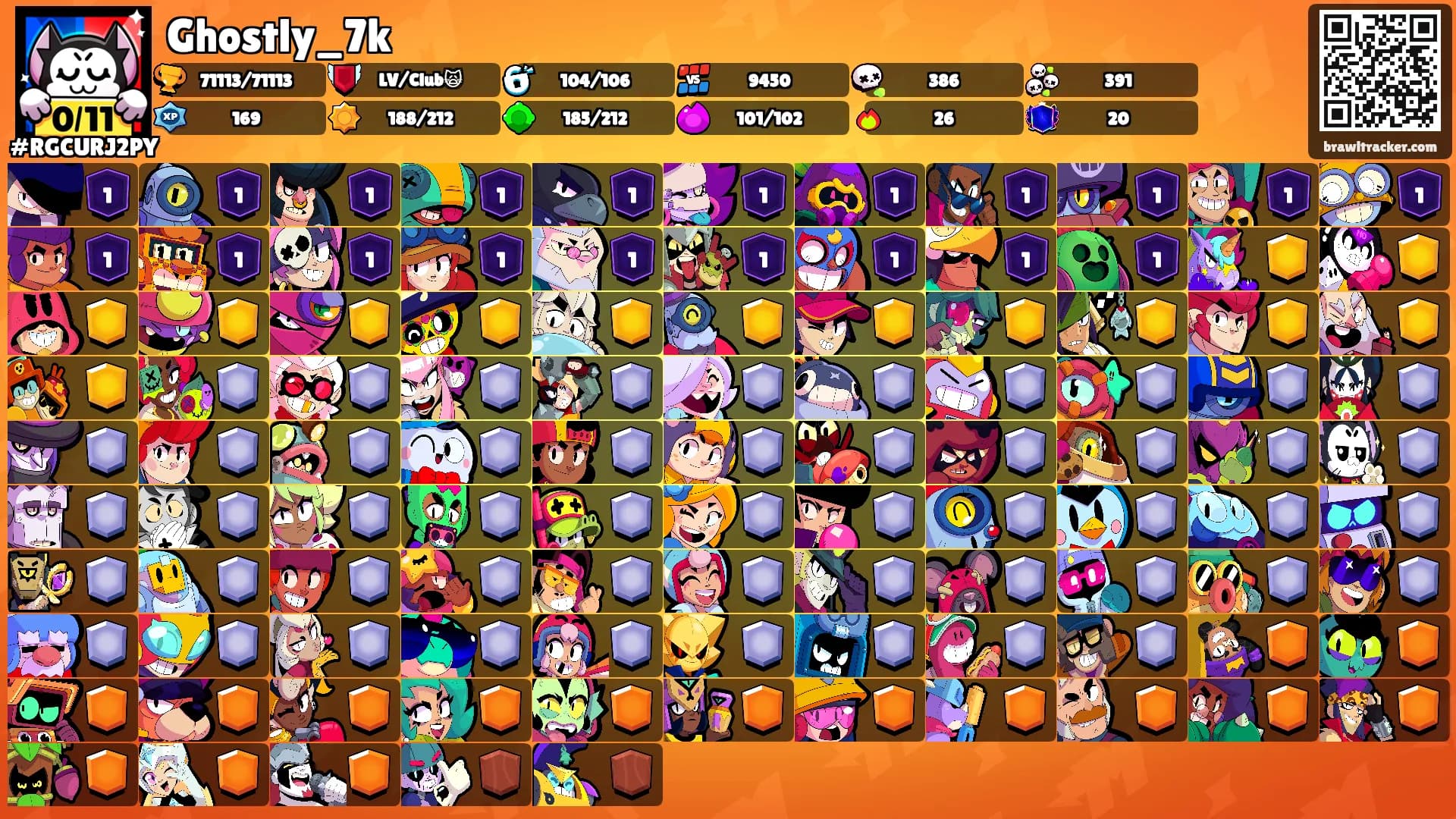 Ghostly_7k's Ranks