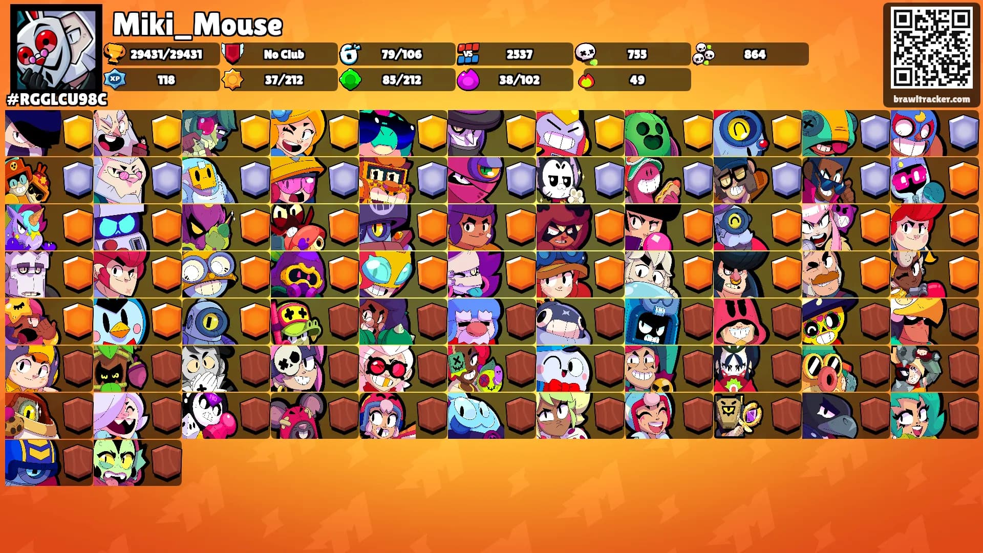 Miki_Mouse's Ranks