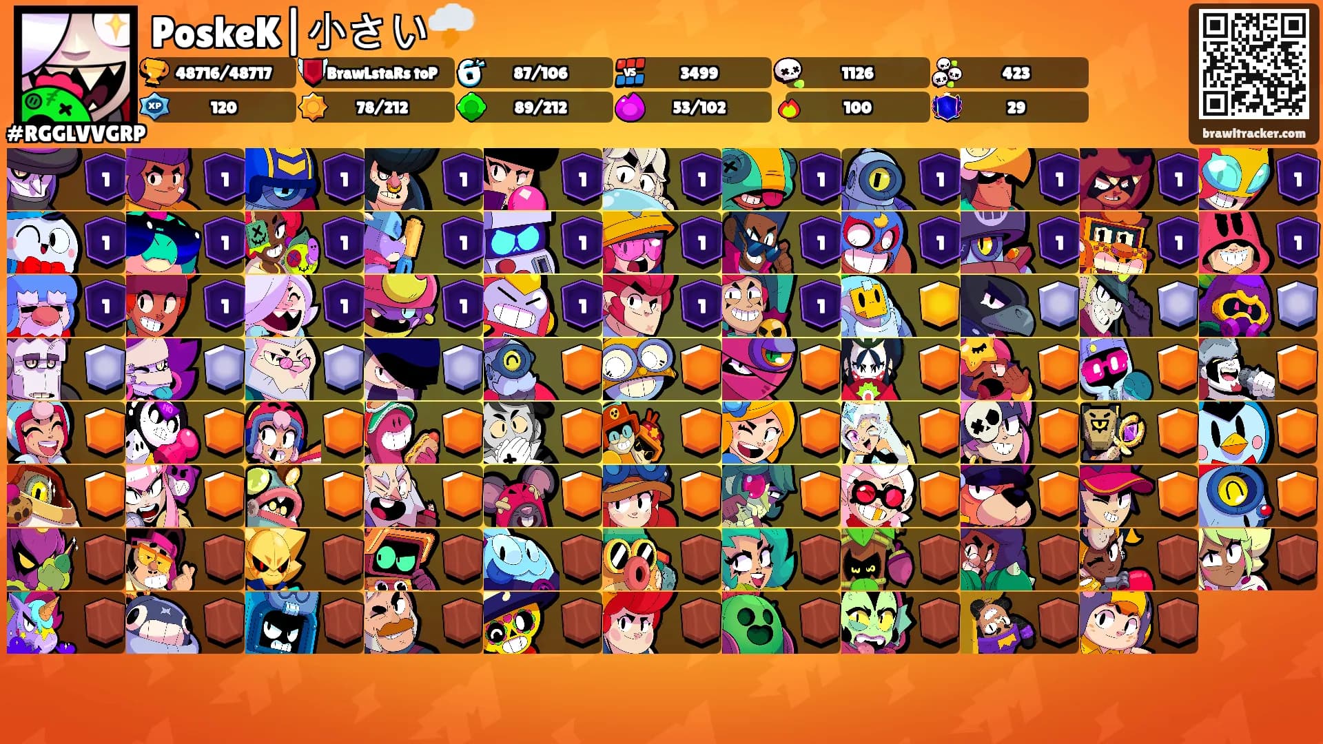PoskeK|小さい🌩️'s Ranks