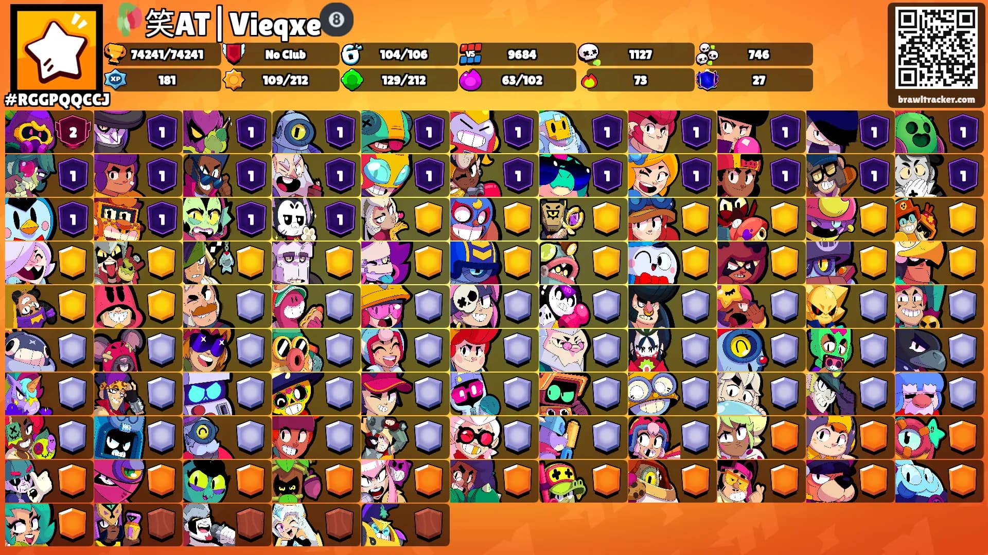 🥀笑AT|Vieqxe🎱's Ranks