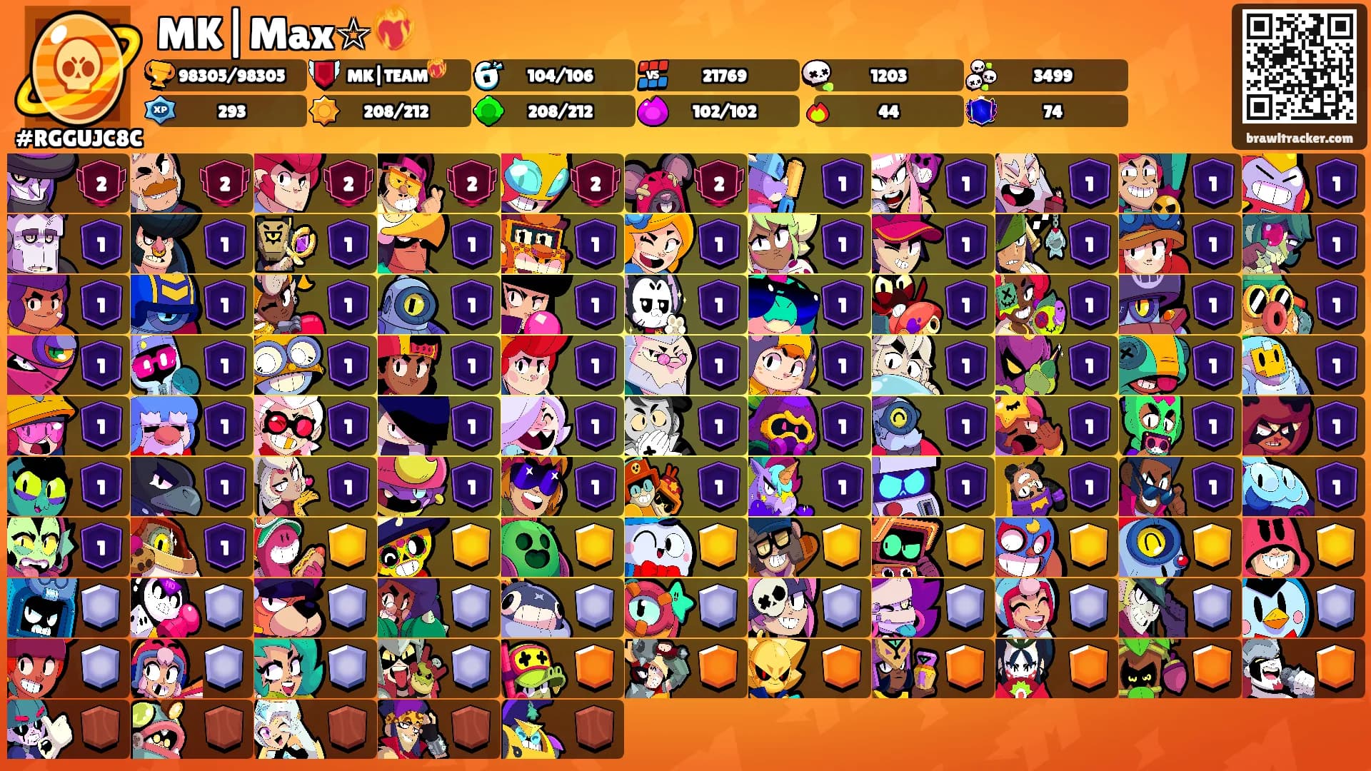MK|Max☆❤️‍🔥's Ranks