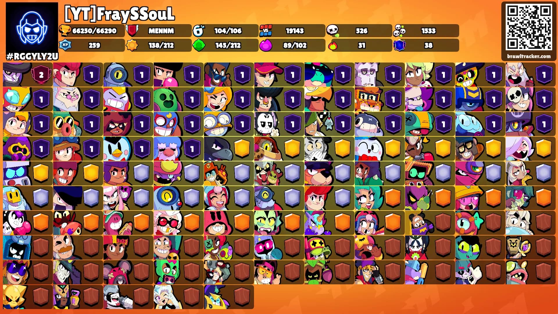 [YT]FraySSouL's Ranks