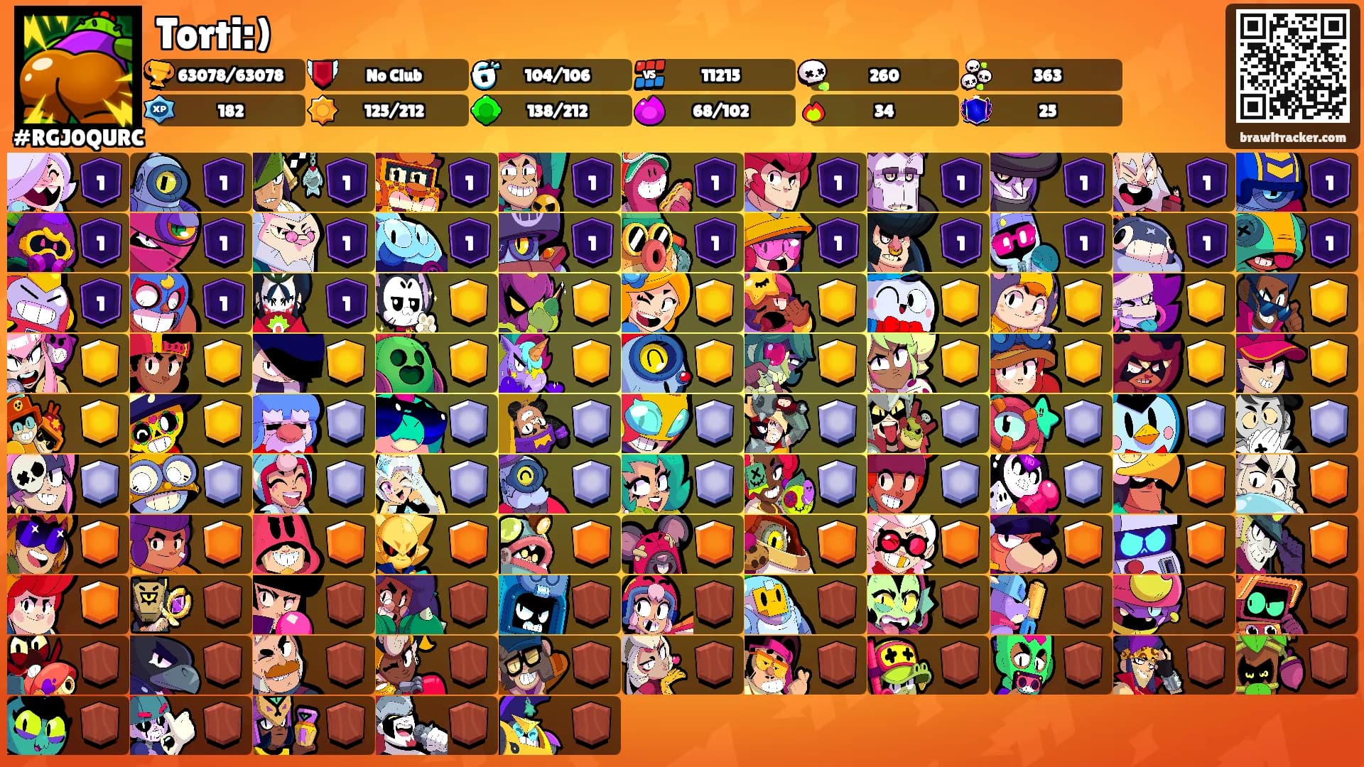 Torti:)'s Ranks