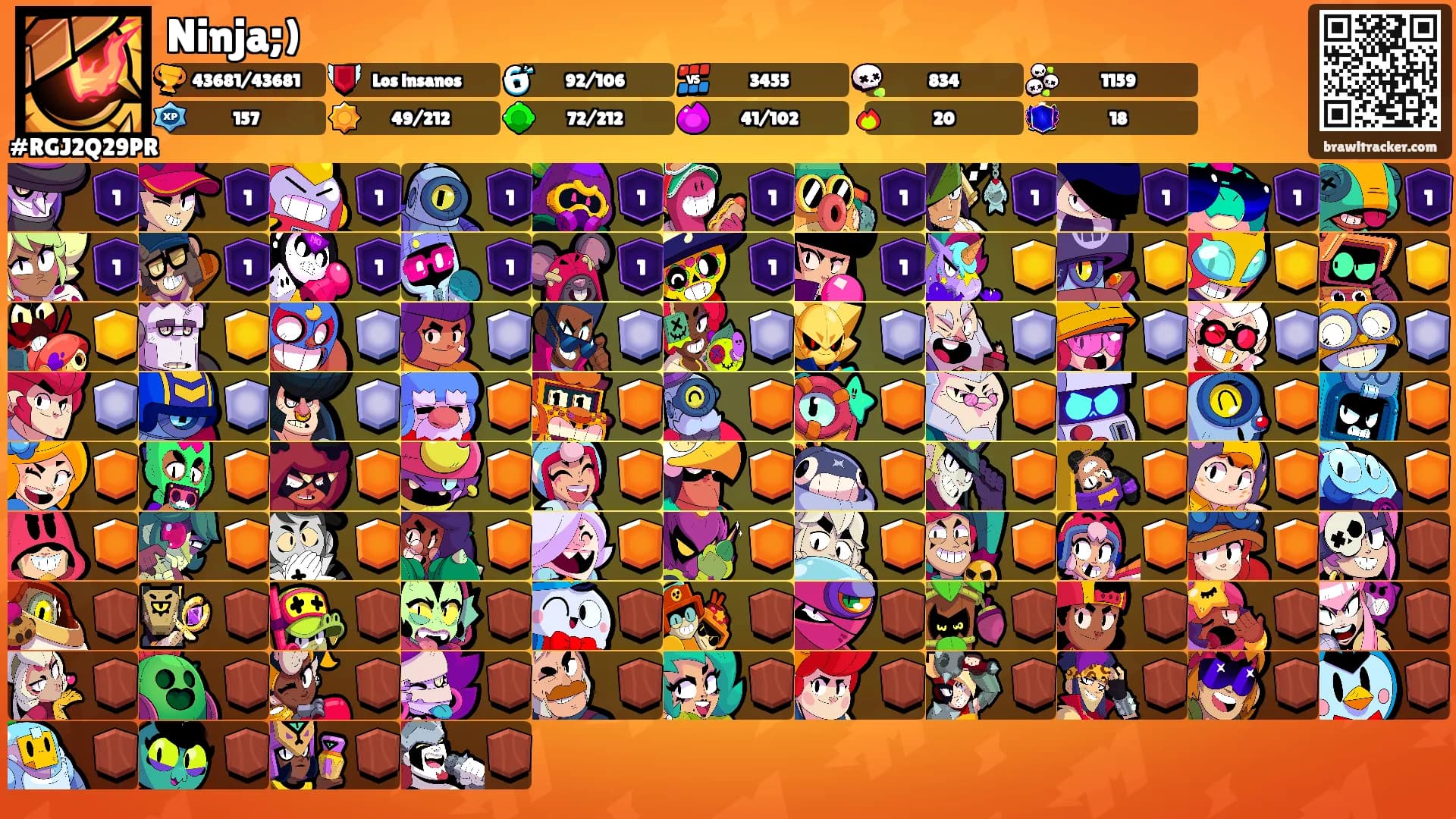 Ninja;)'s Ranks