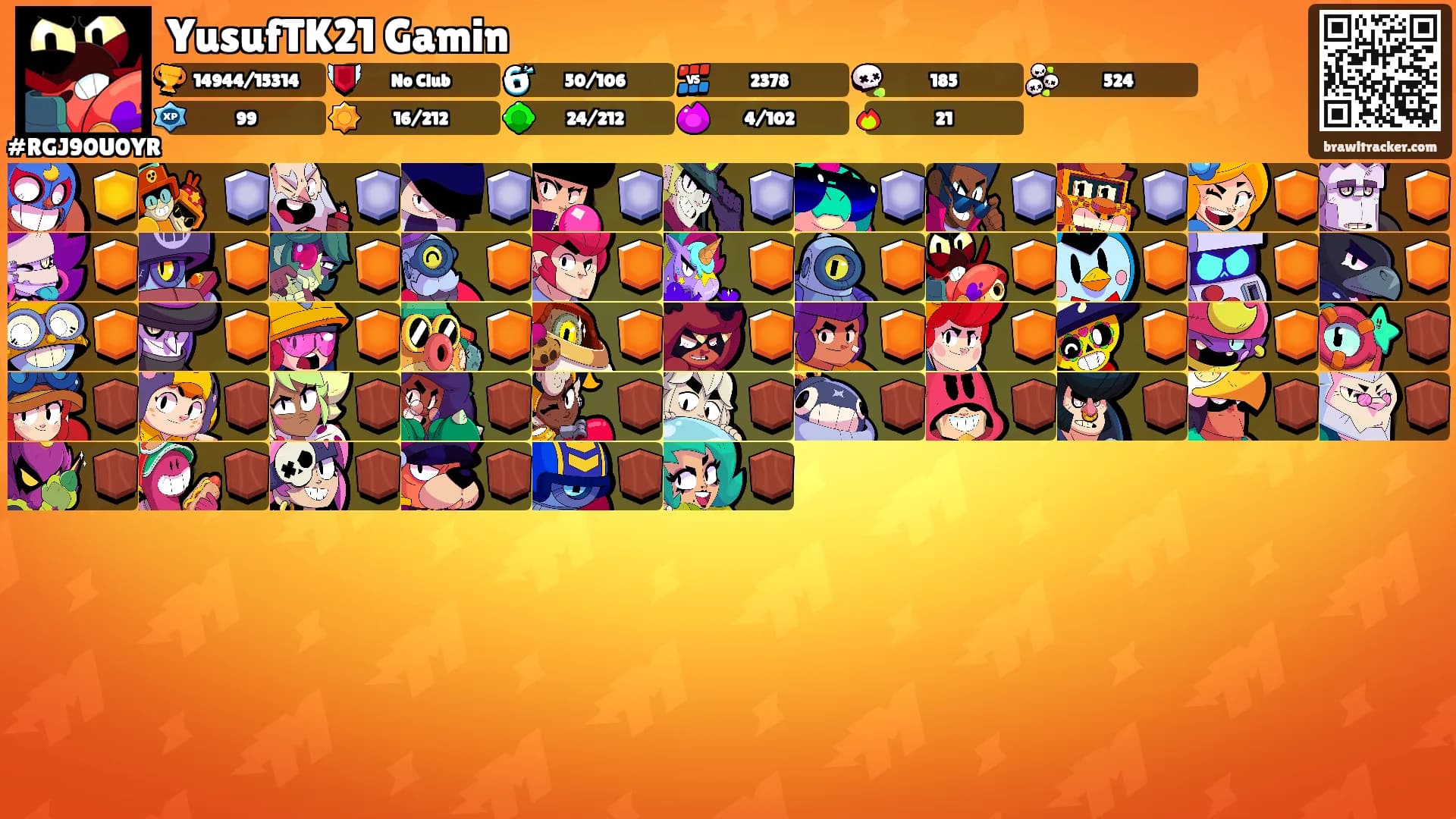 YusufTK21 Gamin's Ranks