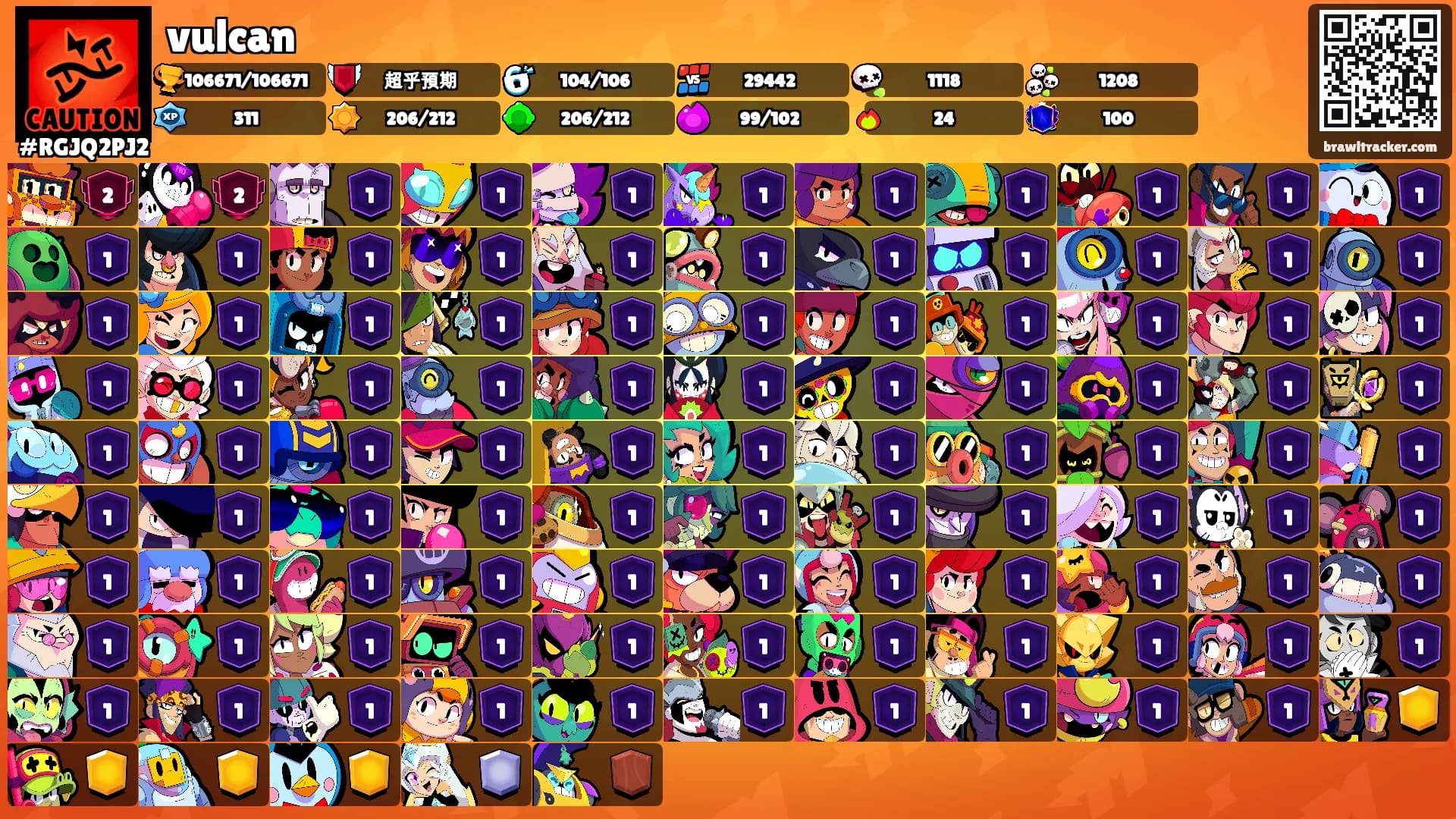 vulcan's Ranks