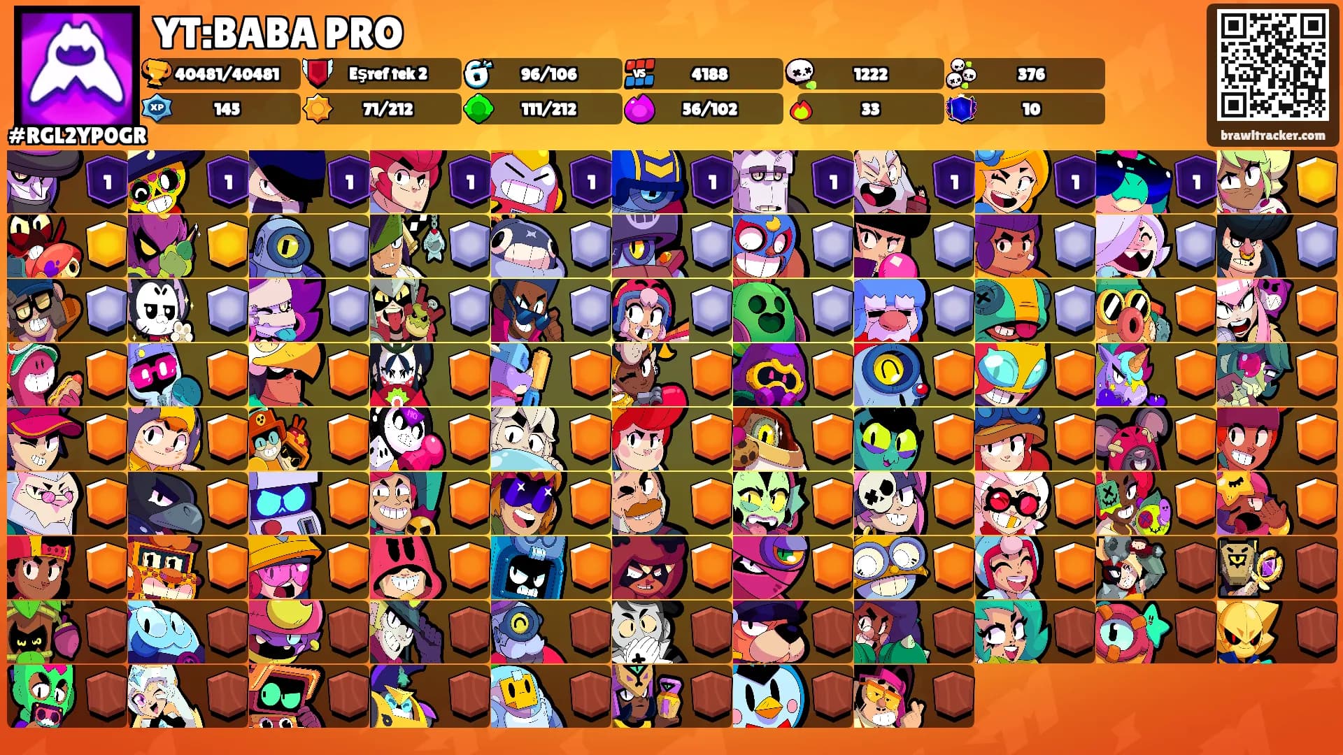 YT:BABA PRO's Ranks